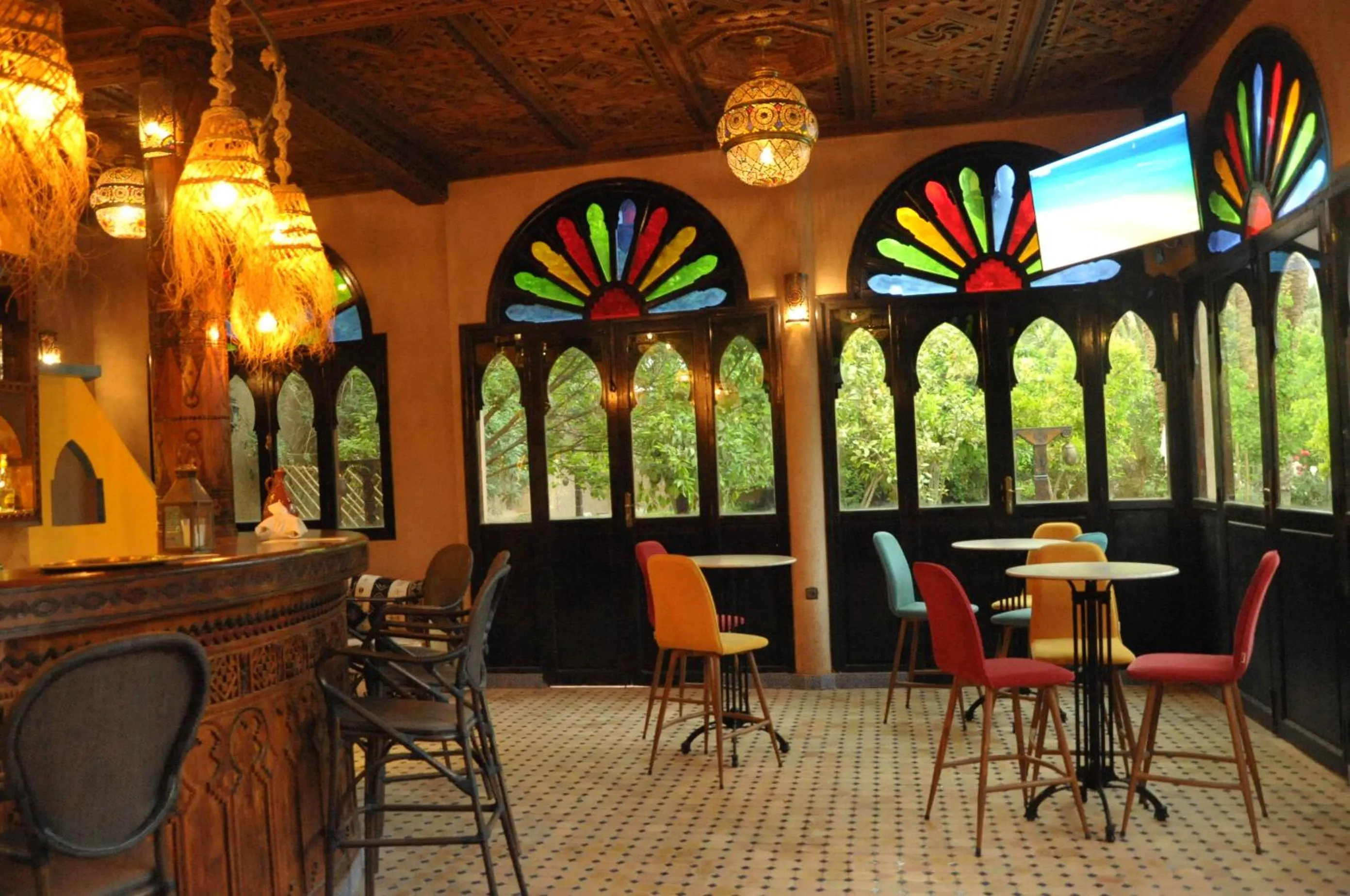 Lounge or bar in OZ Palace Ouarzazate & SPA