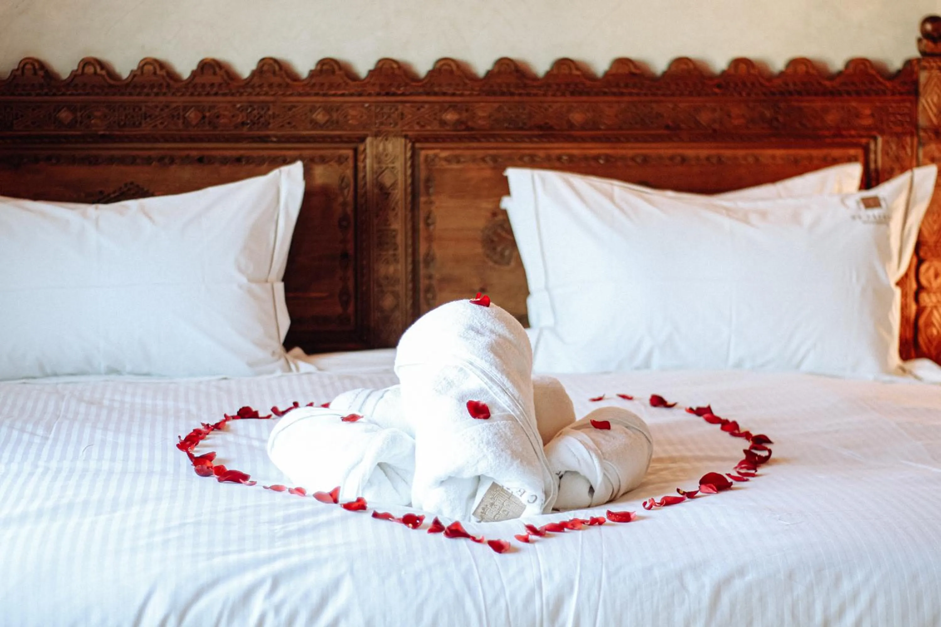 Bed in OZ Palace Ouarzazate & SPA