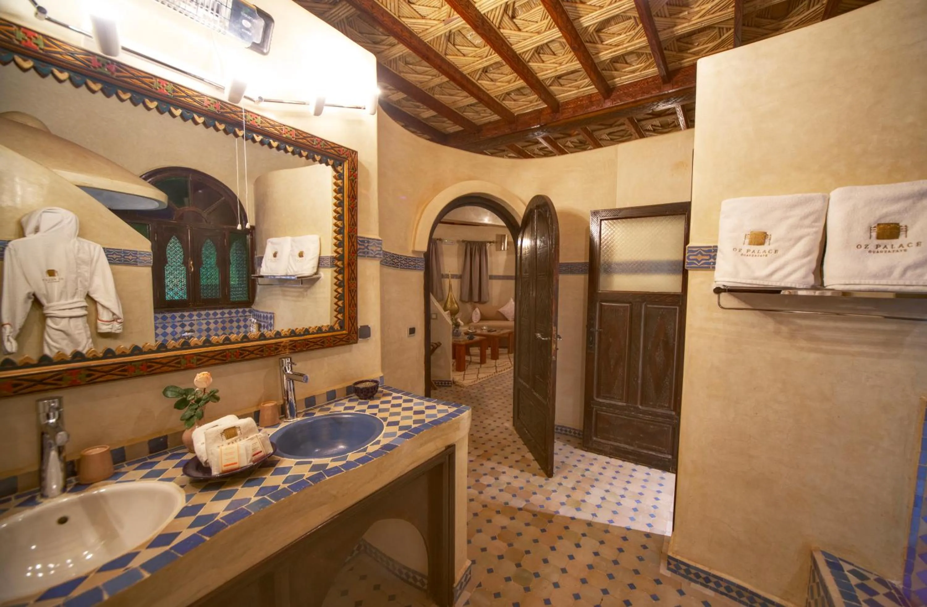 Bathroom in OZ Palace Ouarzazate & SPA