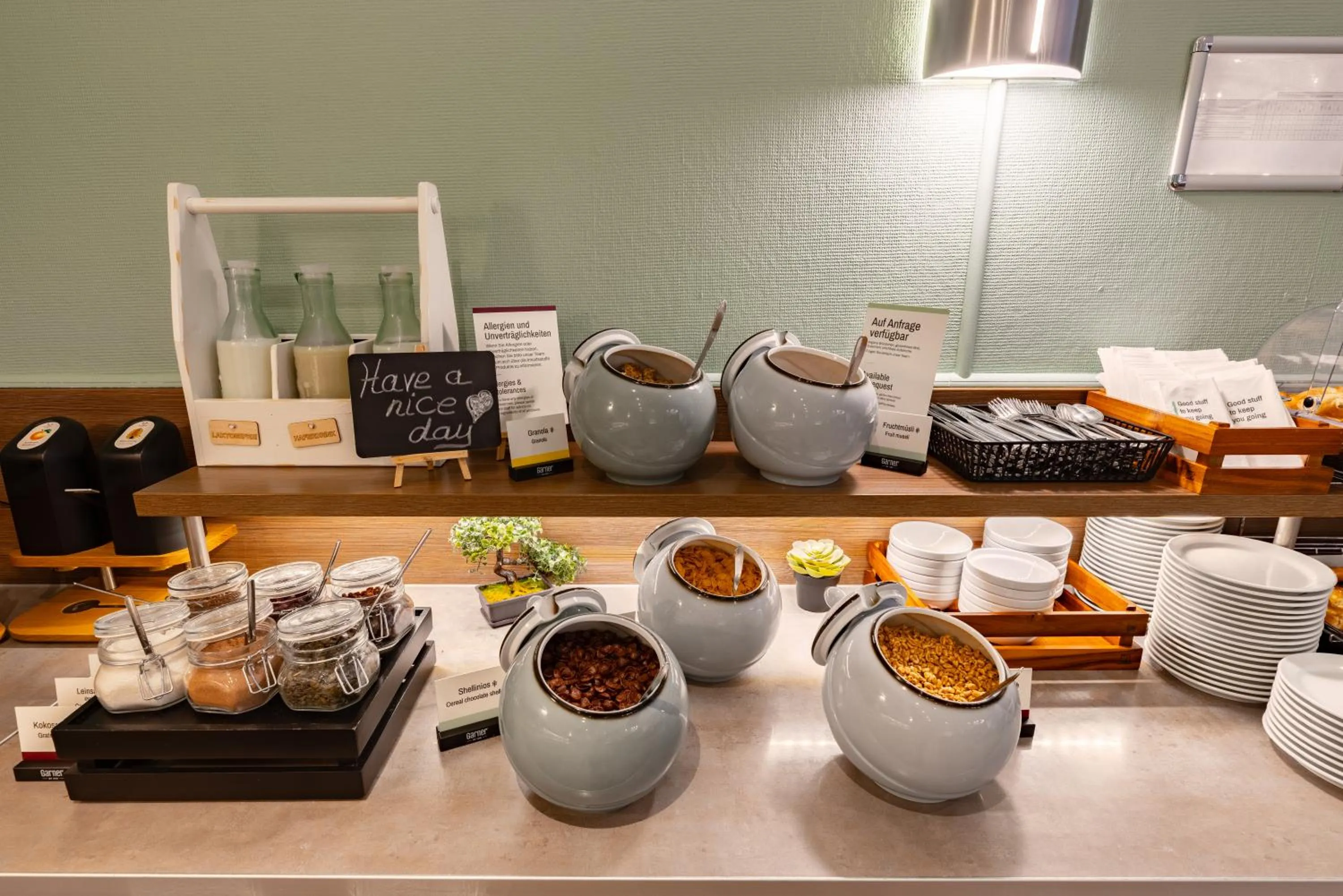 Breakfast in Hotel Continental Frankfurt