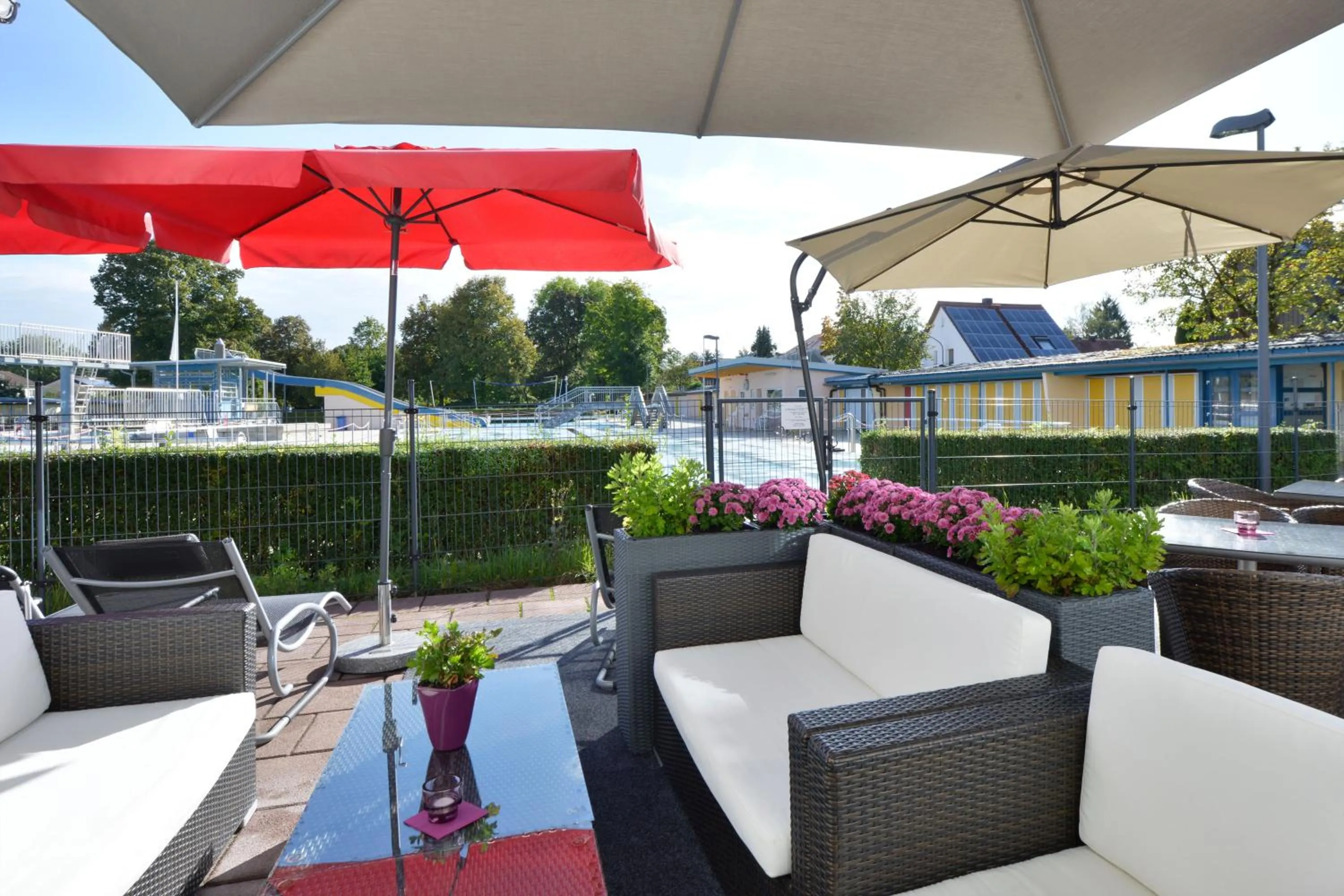 Balcony/Terrace in ARTHOTEL Haar