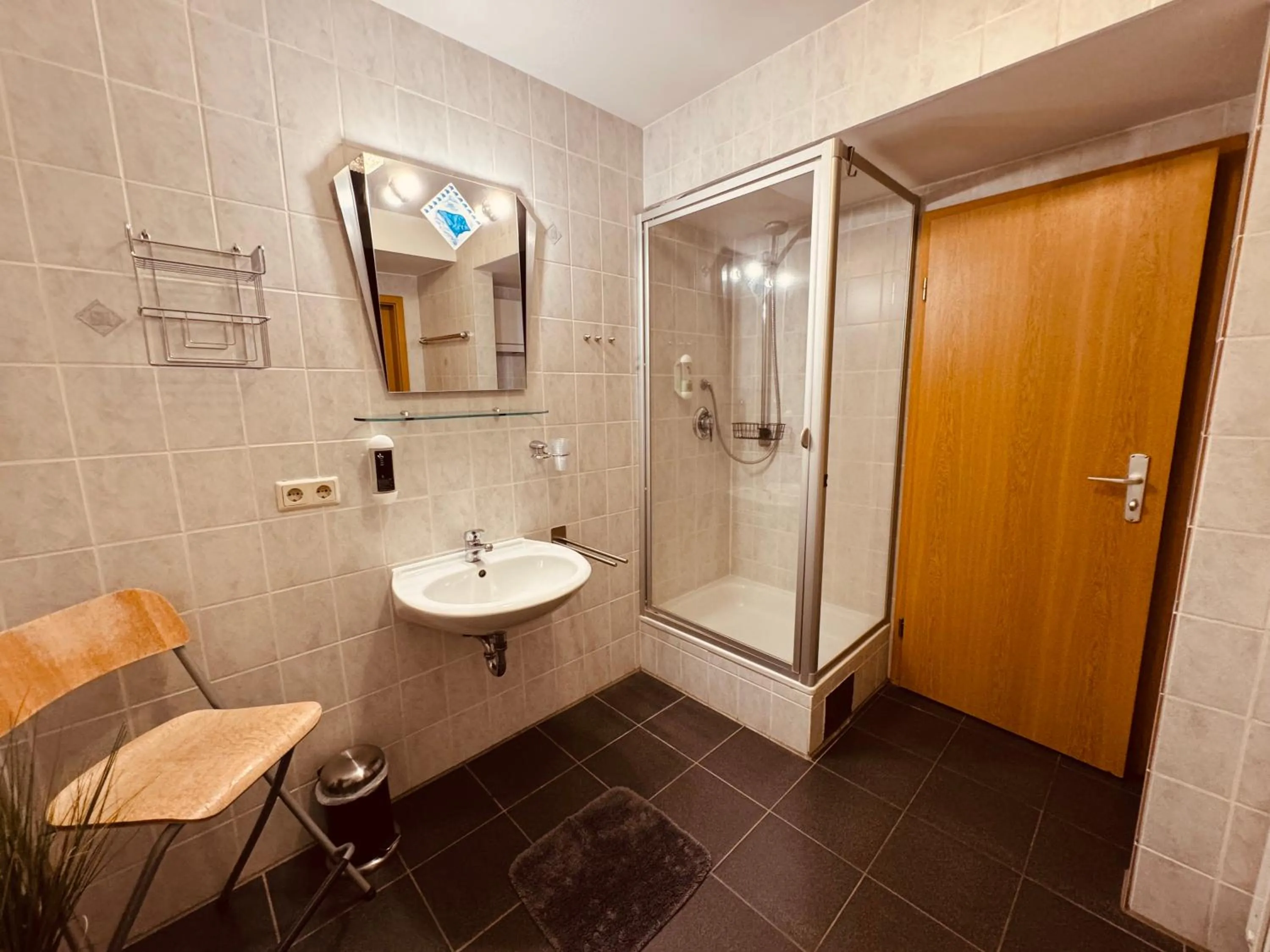 Bathroom in Gasthof Hotel Bräustübl und Haus Boutique