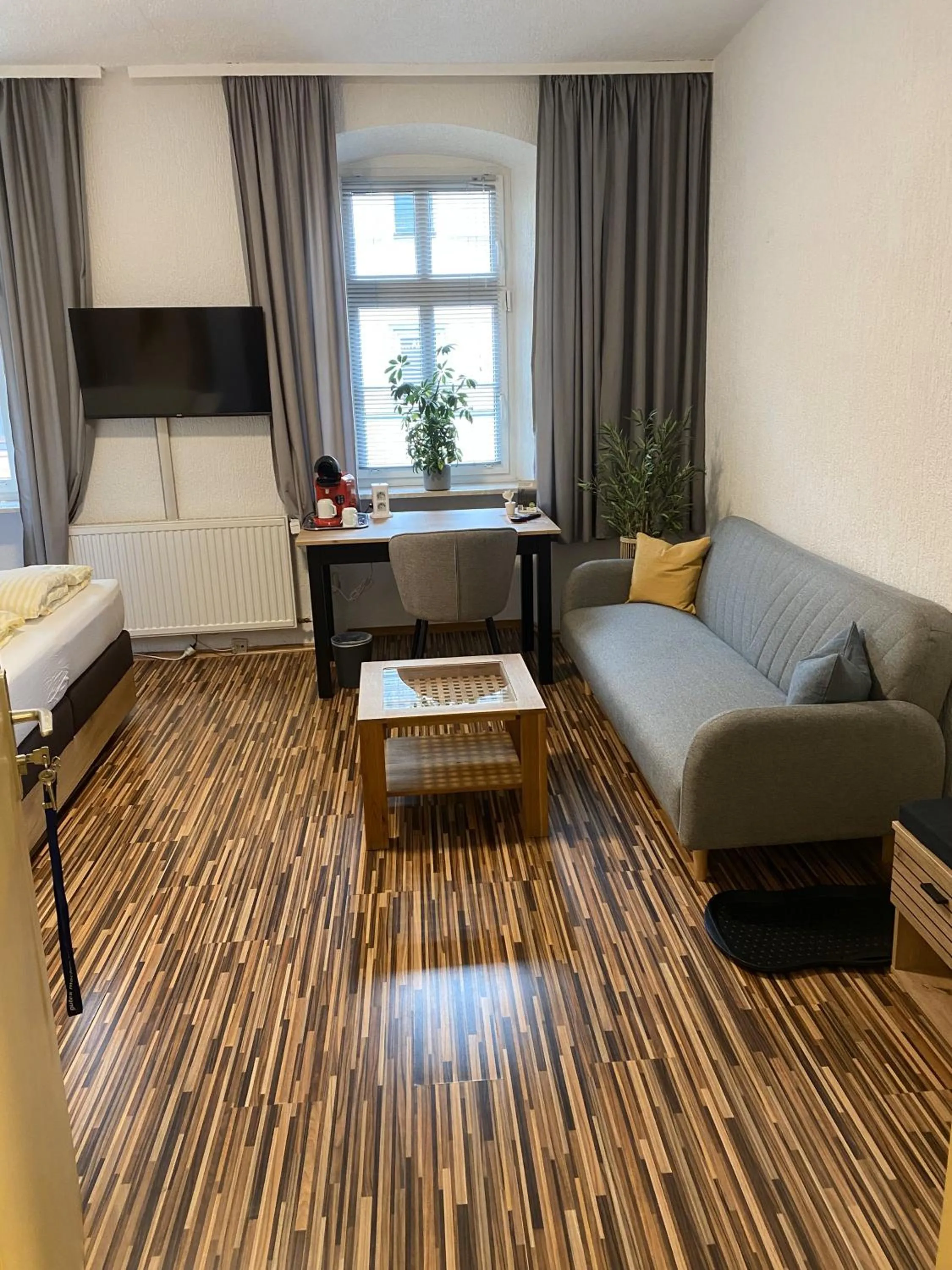 Bed in Gasthof Hotel Bräustübl und Haus Boutique