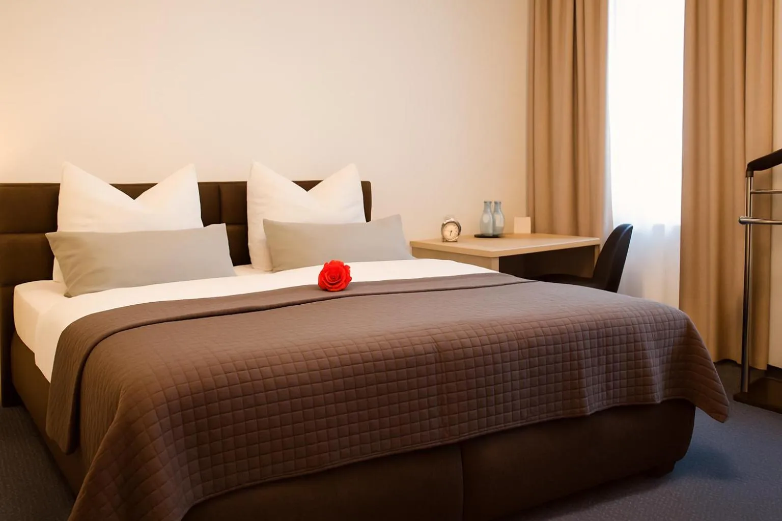 Bed in Gasthof Hotel Bräustübl und Haus Boutique