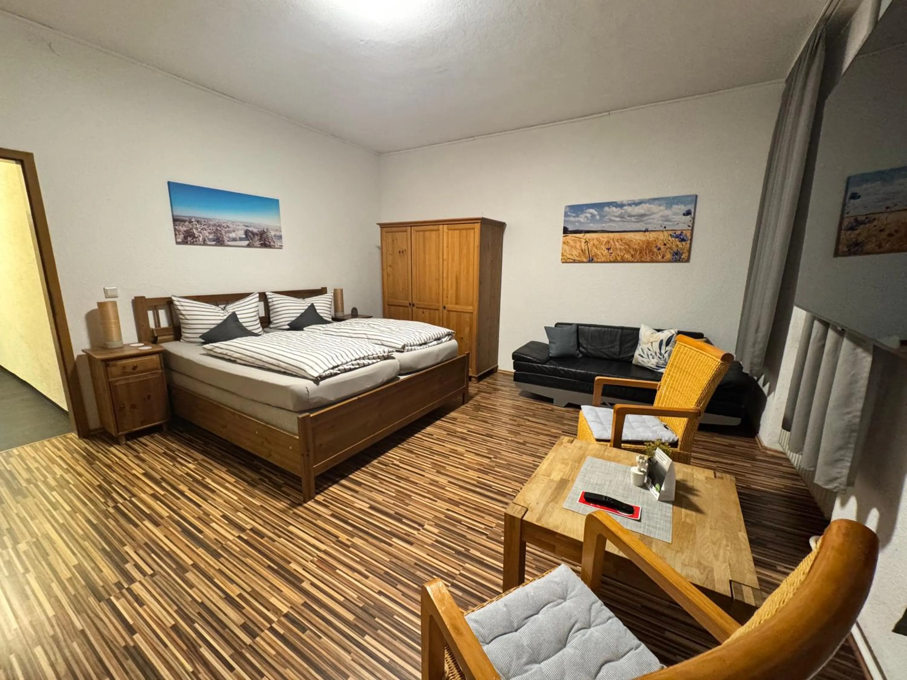 Photo of the whole room, Bed in Gasthof Hotel Bräustübl und Haus Boutique