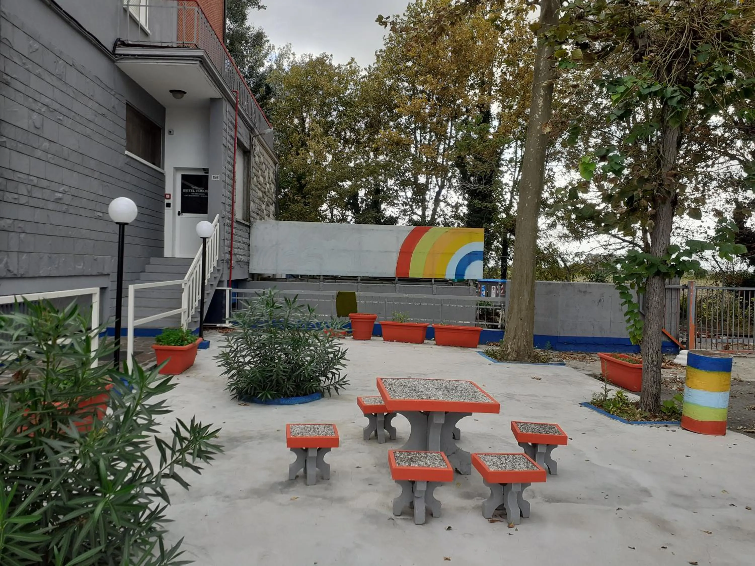 Garden in Hotel Paradiso