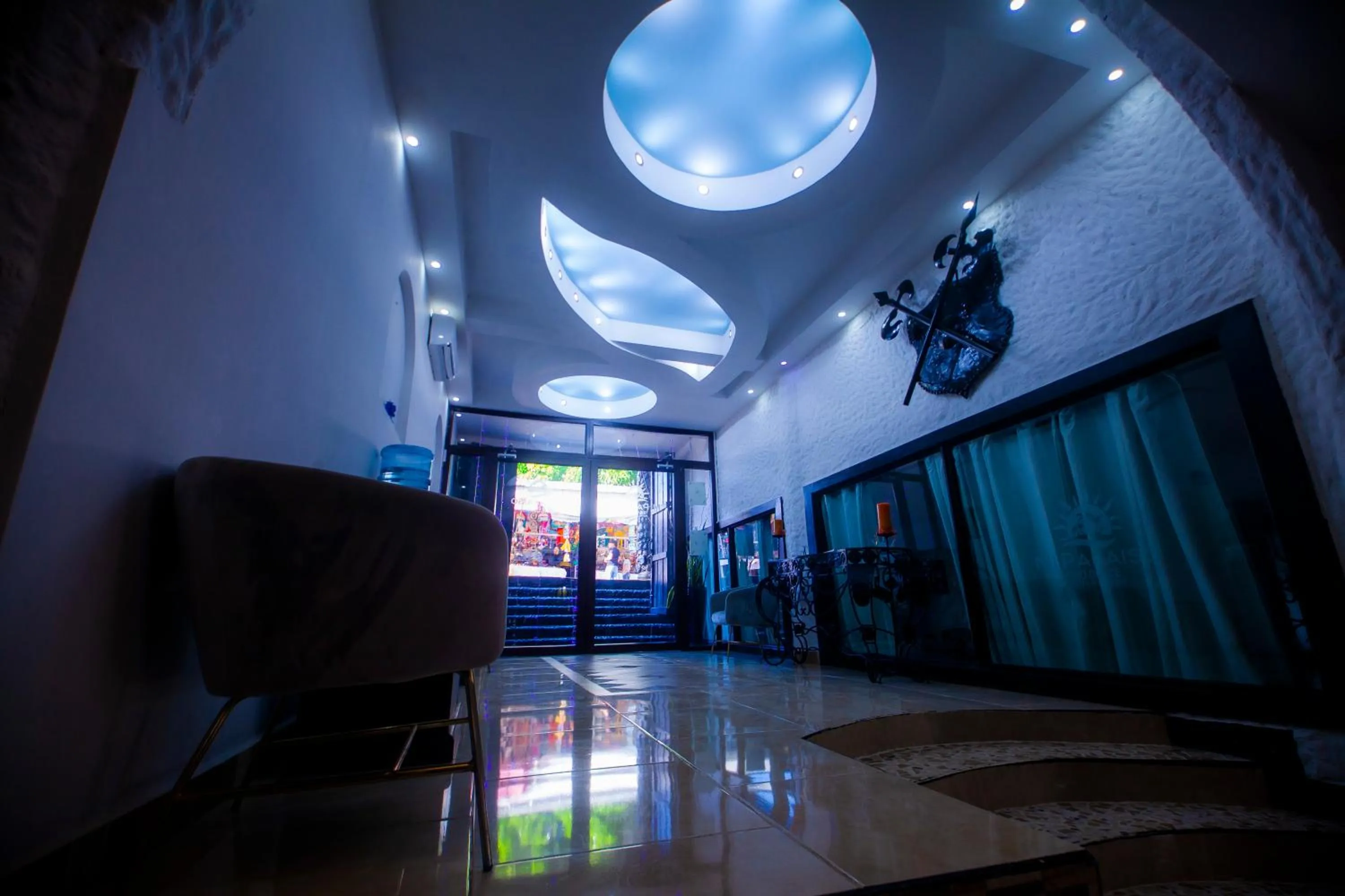 Living room in Hotel Mi Paraíso Río Dulce