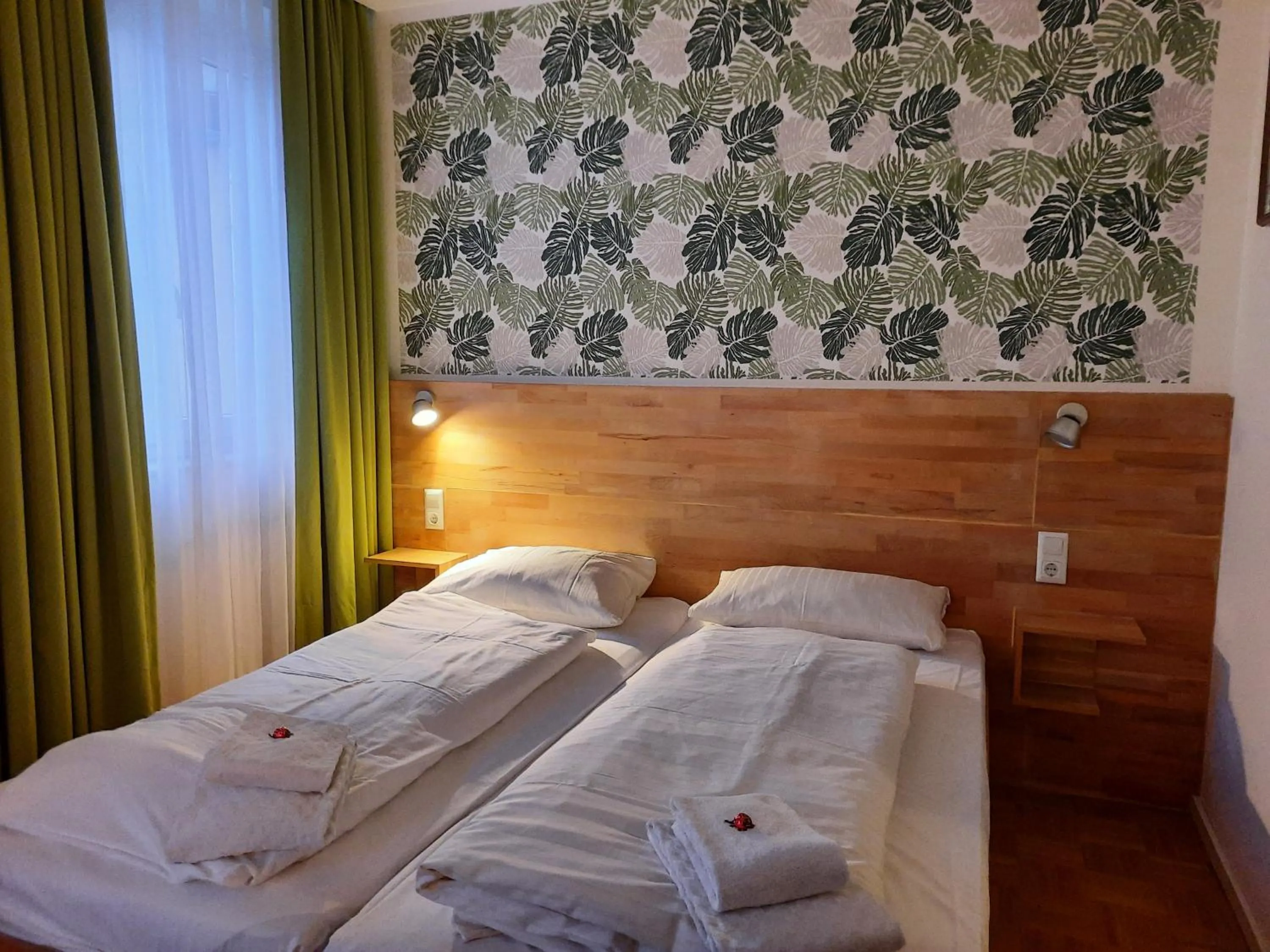 Bed in Hotel Residenz Duesseldorf