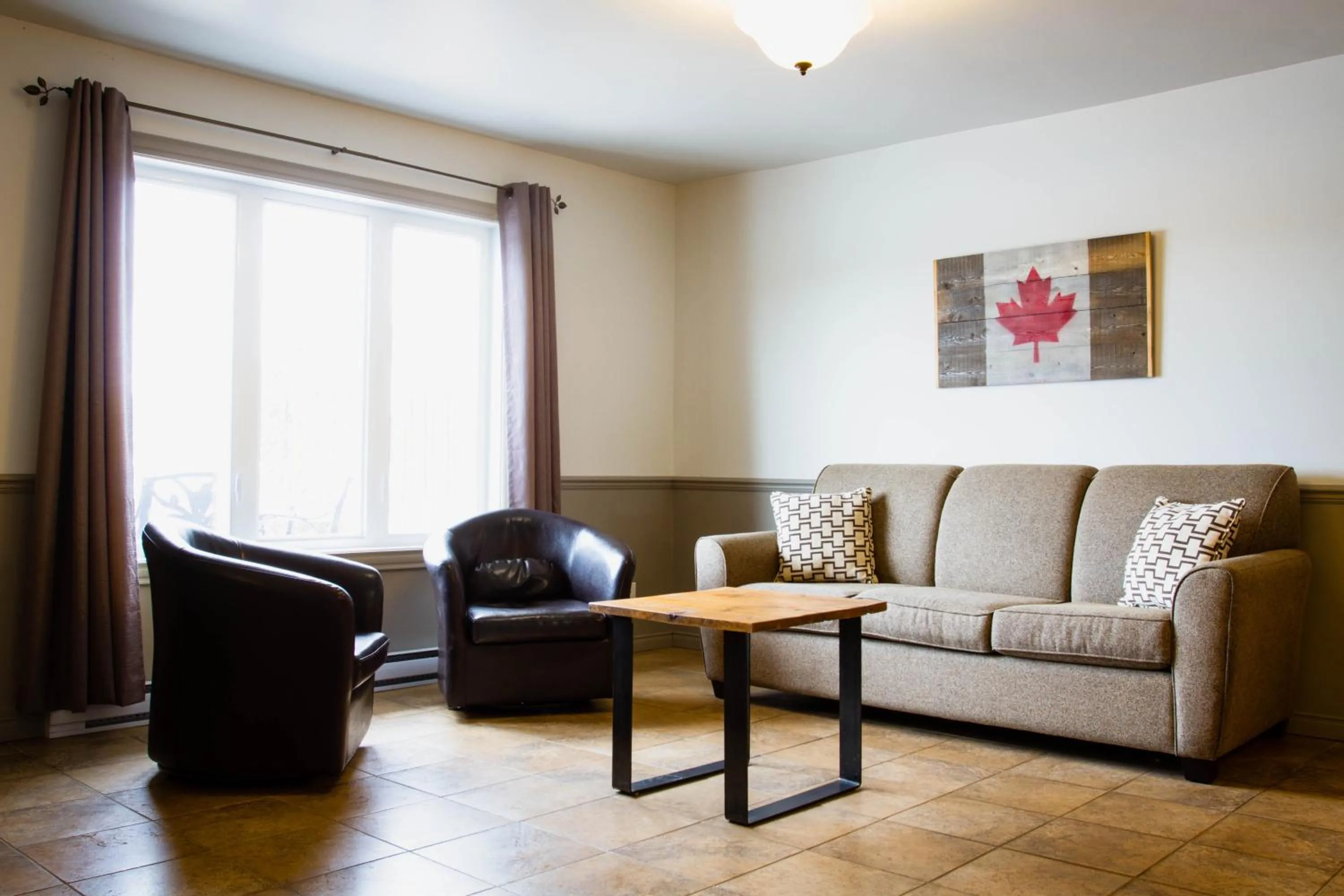 Living room in Auberge Du Lac Malcom