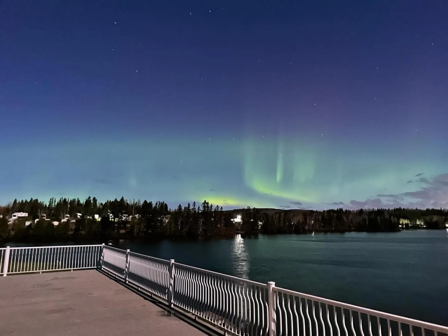 Patio in Auberge Du Lac Malcom