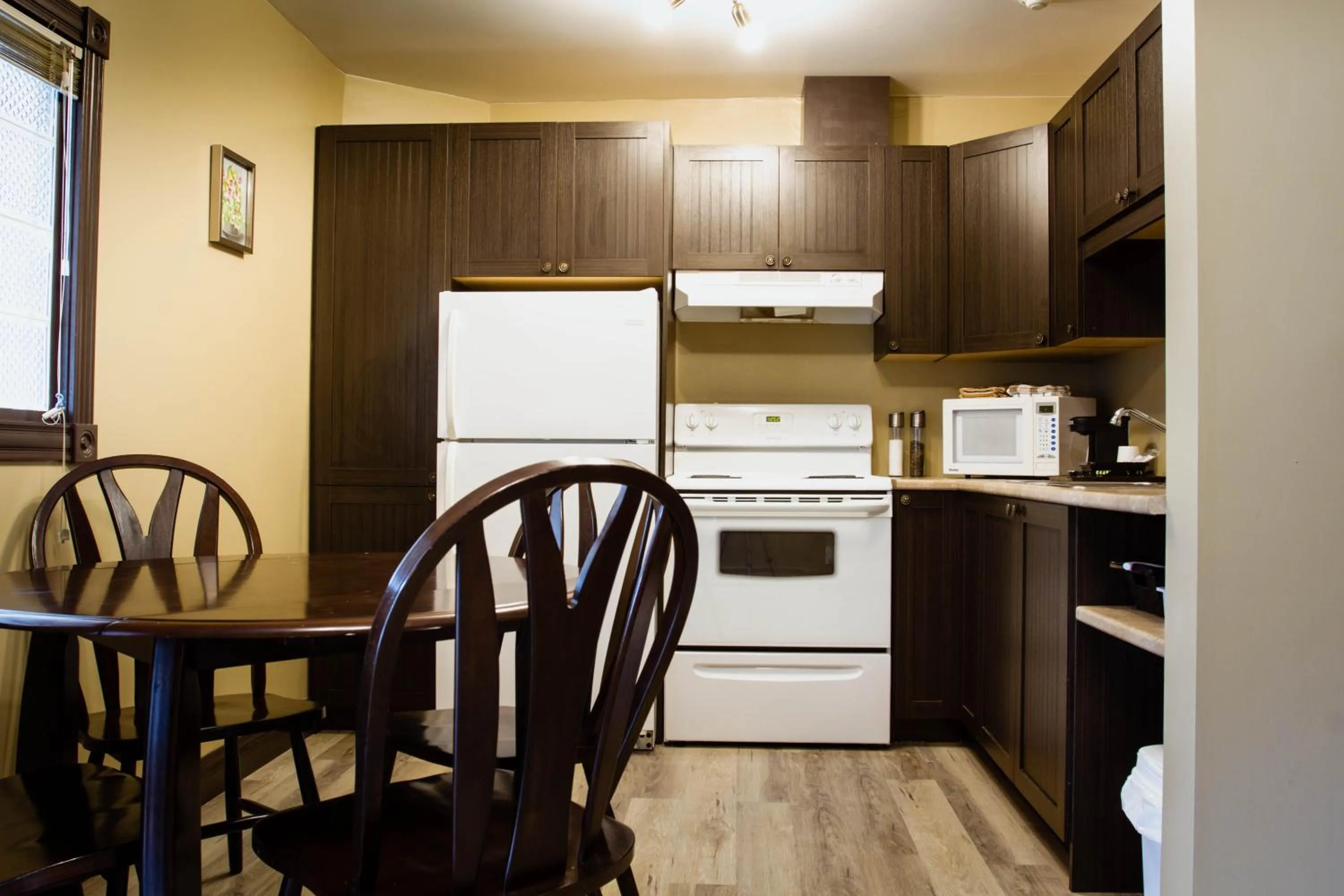 kitchen in Auberge Du Lac Malcom