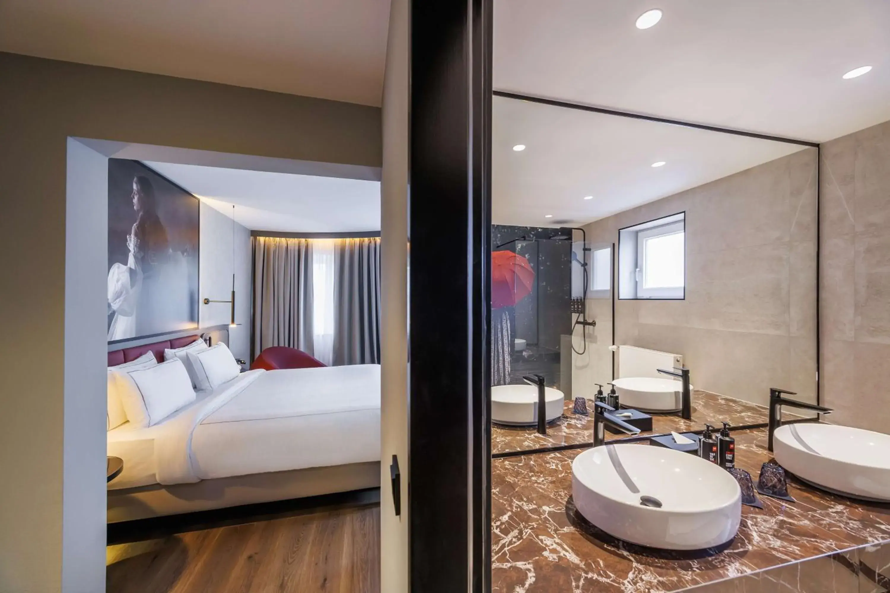 Junior Suite with Sofa Bed in Radisson RED Berlin Kudamm Junior Suite with Sofa Bed in Radisson RED Berlin Kudamm