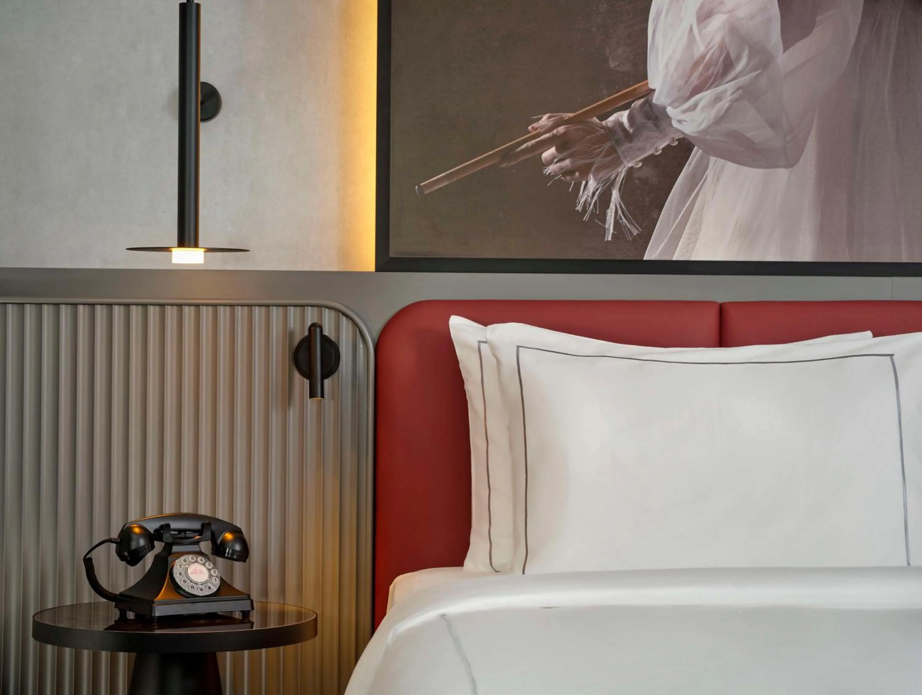 Photo of the whole room, Bed in Radisson RED Berlin Kudamm