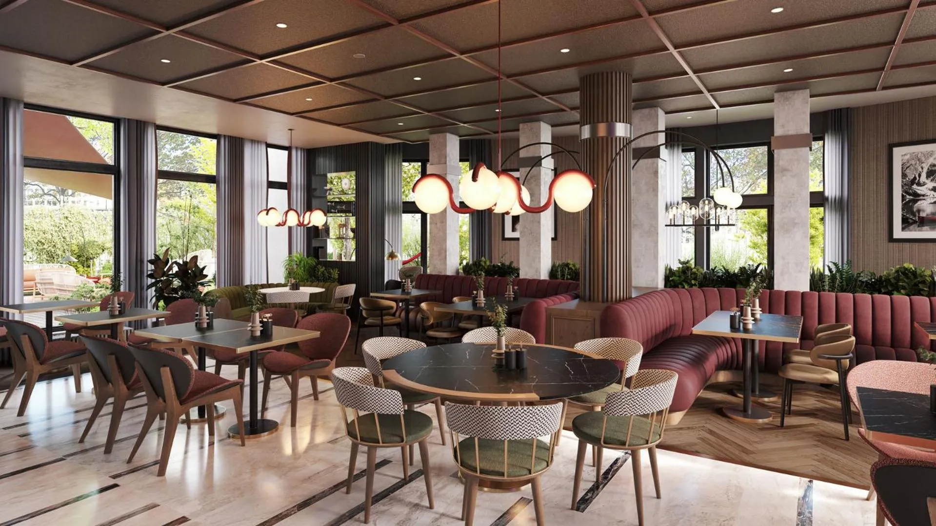 Restaurant/places to eat in Radisson RED Berlin Kudamm