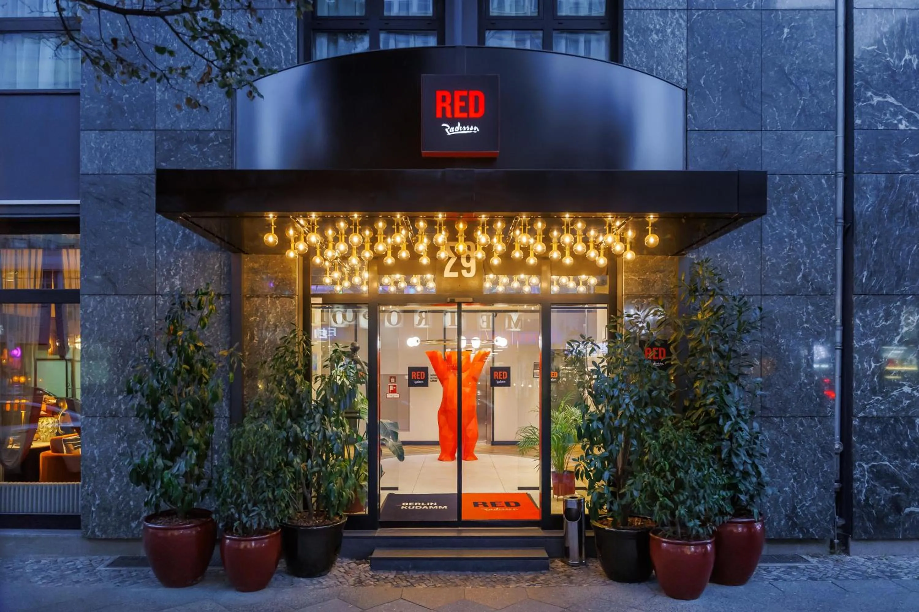 Property building in Radisson RED Berlin Kudamm