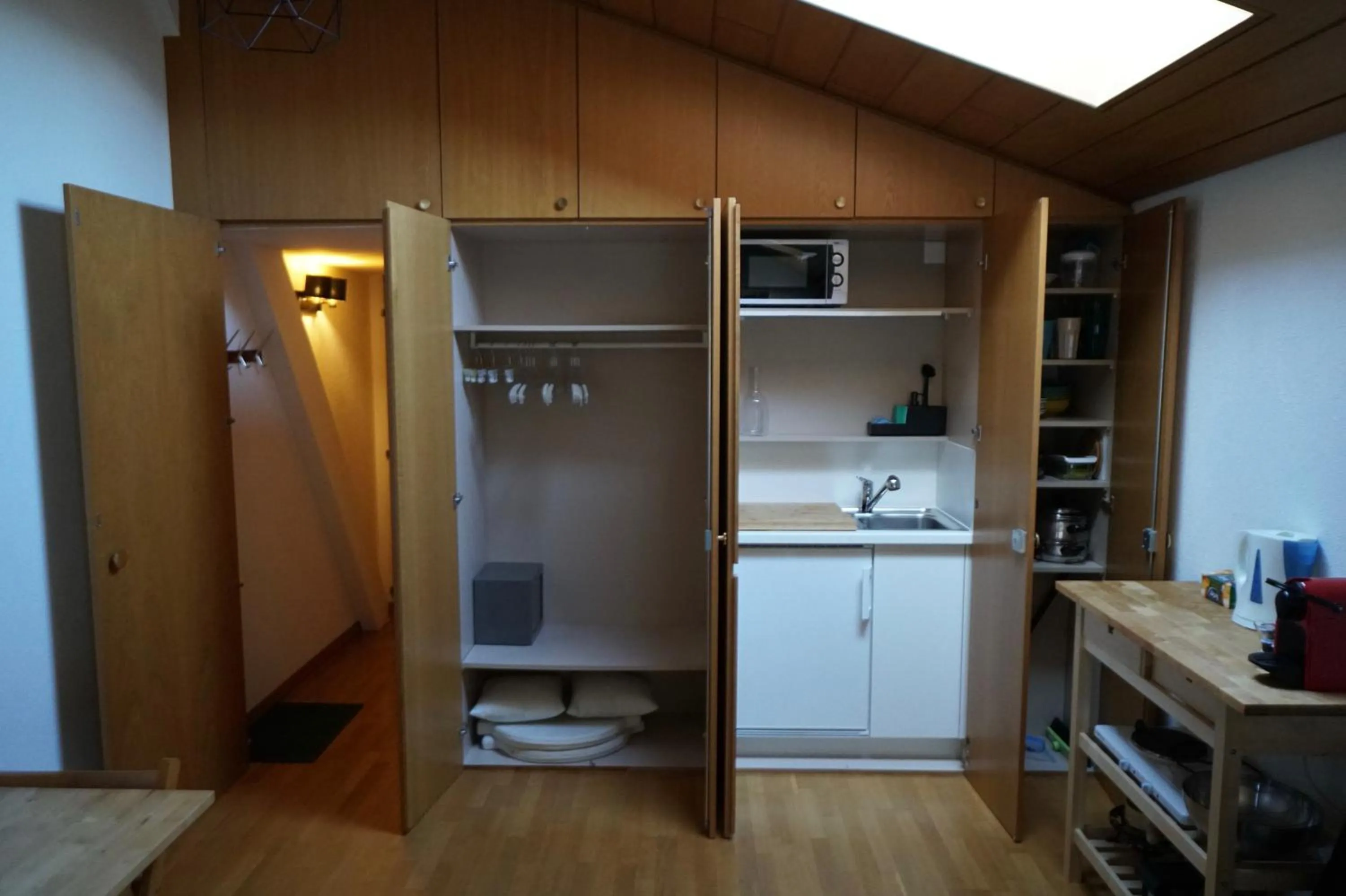 Kitchen or kitchenette in L'Echappée -B&B-