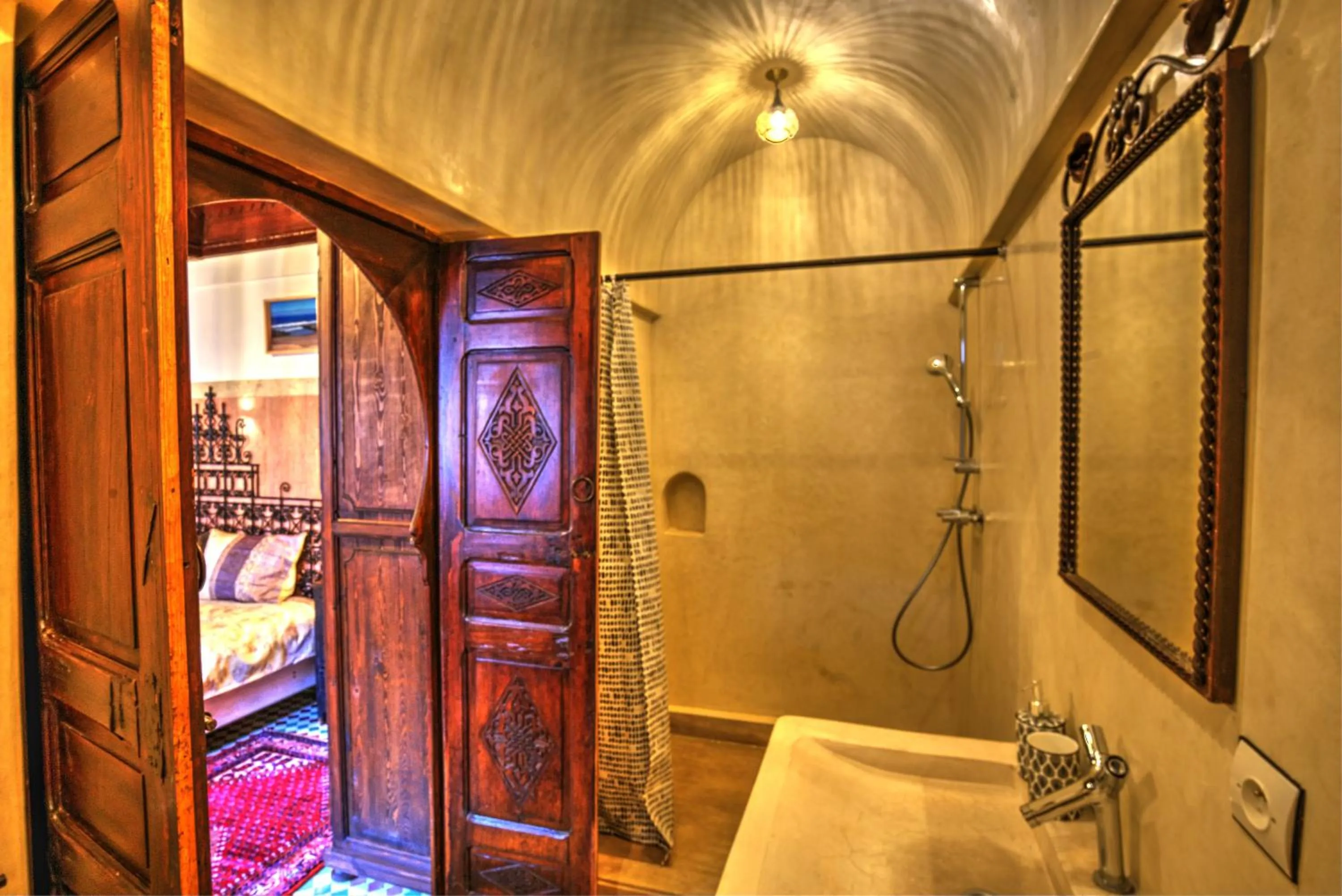 Bathroom in Riad Aventurine