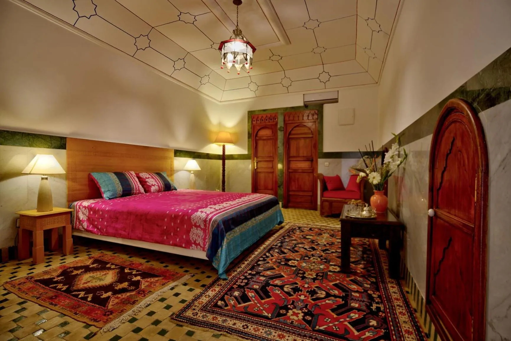 Photo of the whole room in Riad Aventurine