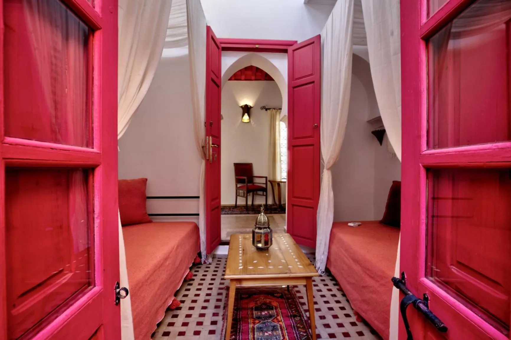 Living room in Riad Aventurine