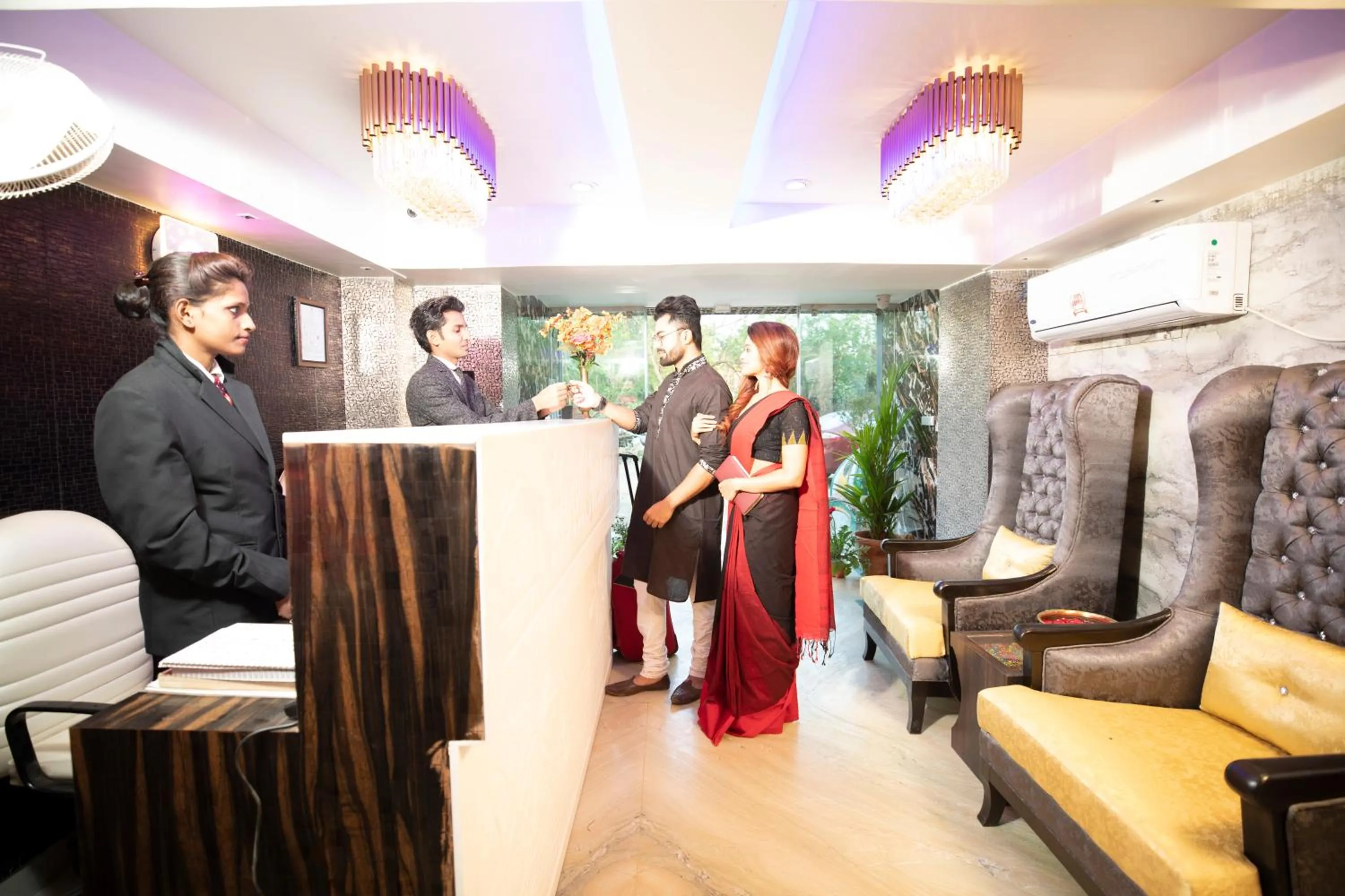 Staff in Snehamaya Spa & Resort