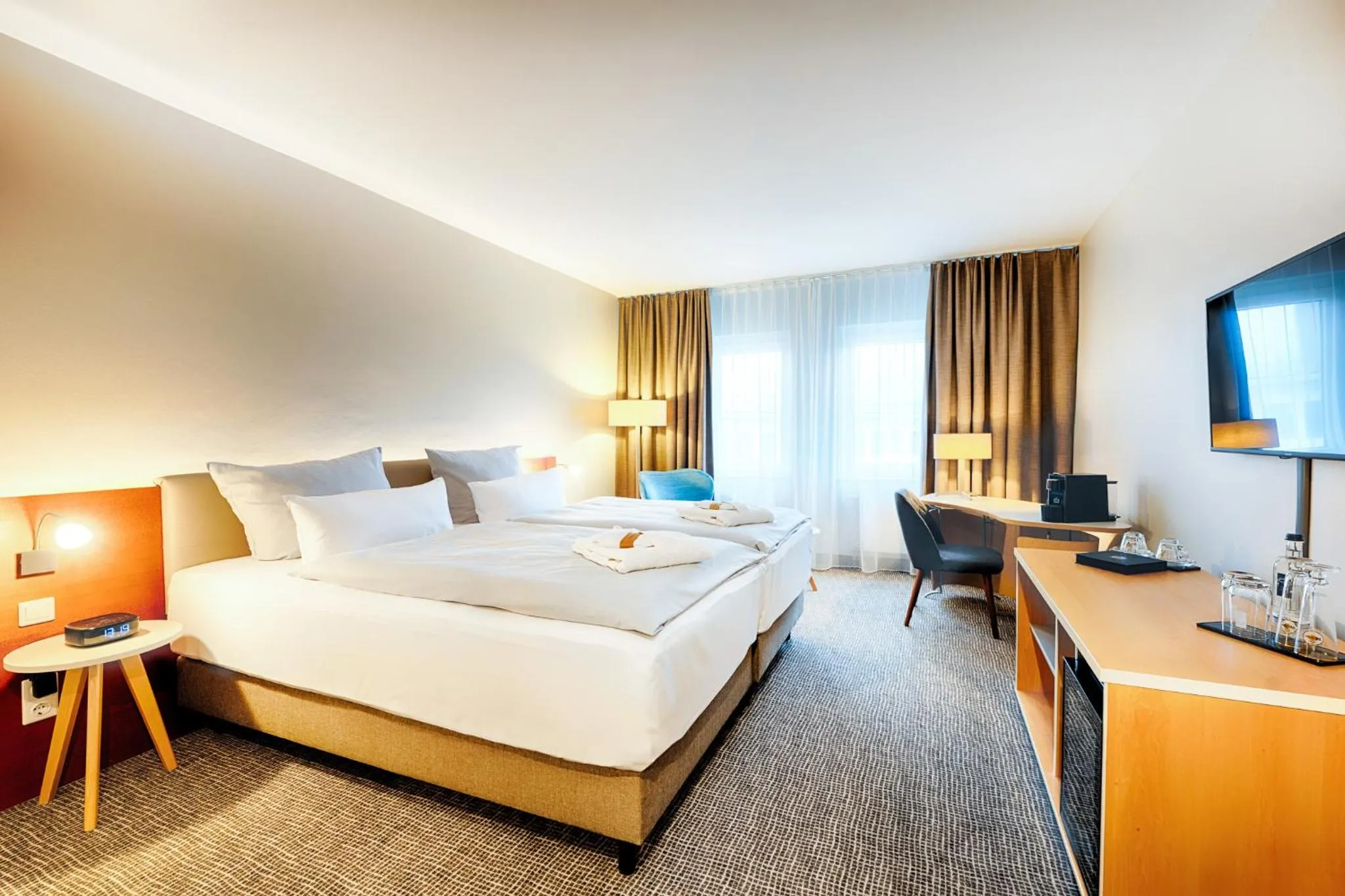 Bedroom, Bed in Welcome Hotel Marburg