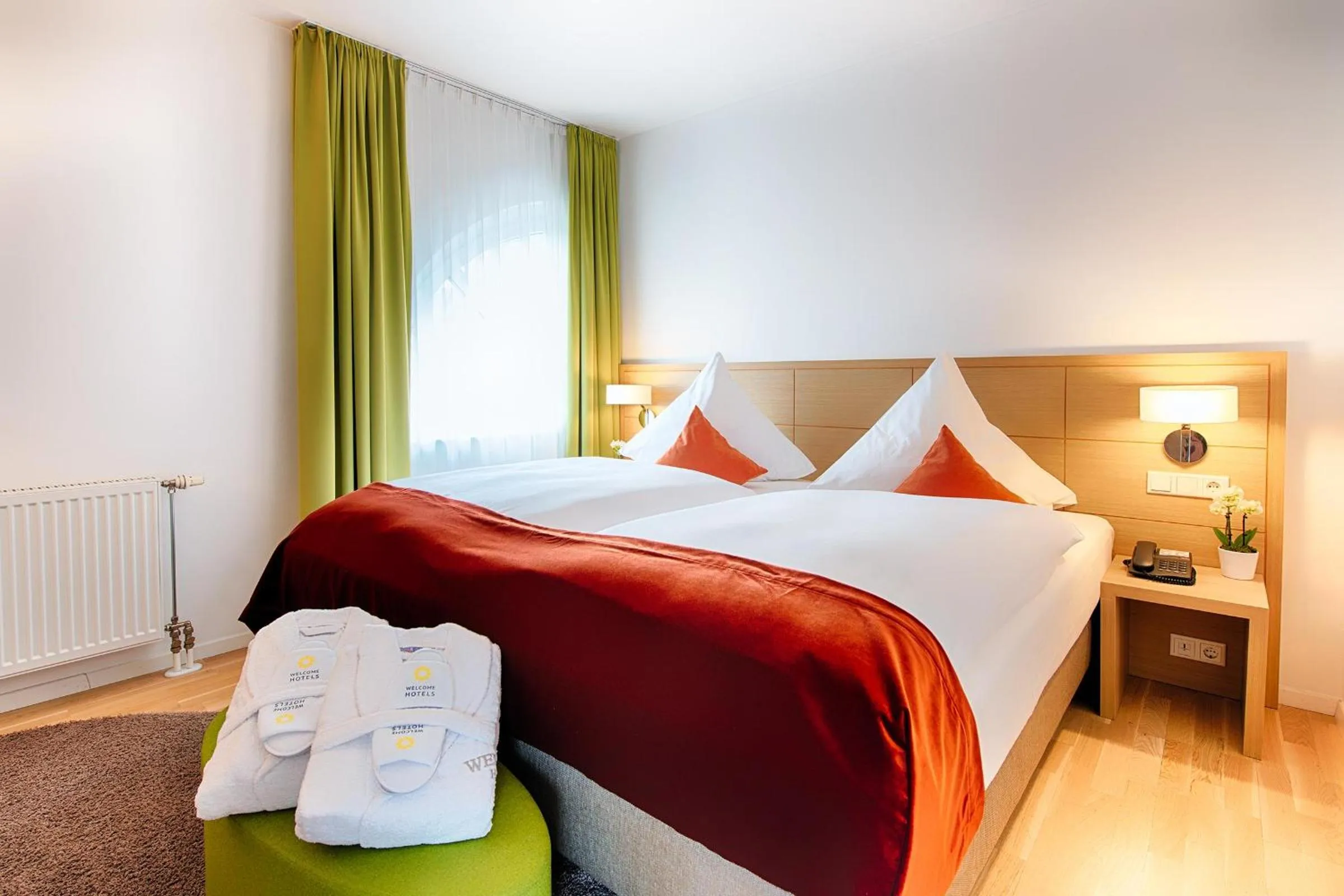 Bed in Welcome Hotel Marburg