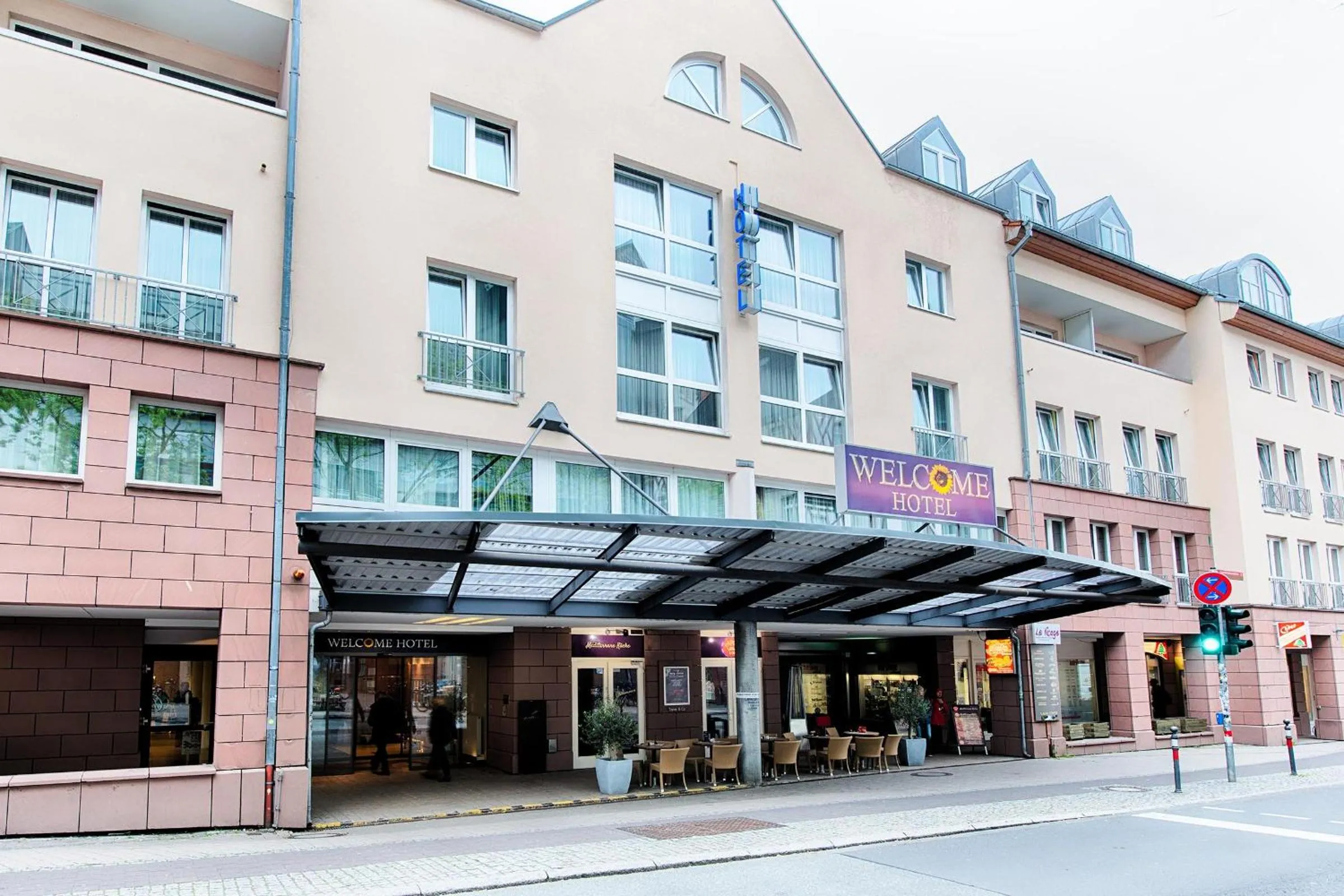 Property building in Welcome Hotel Marburg