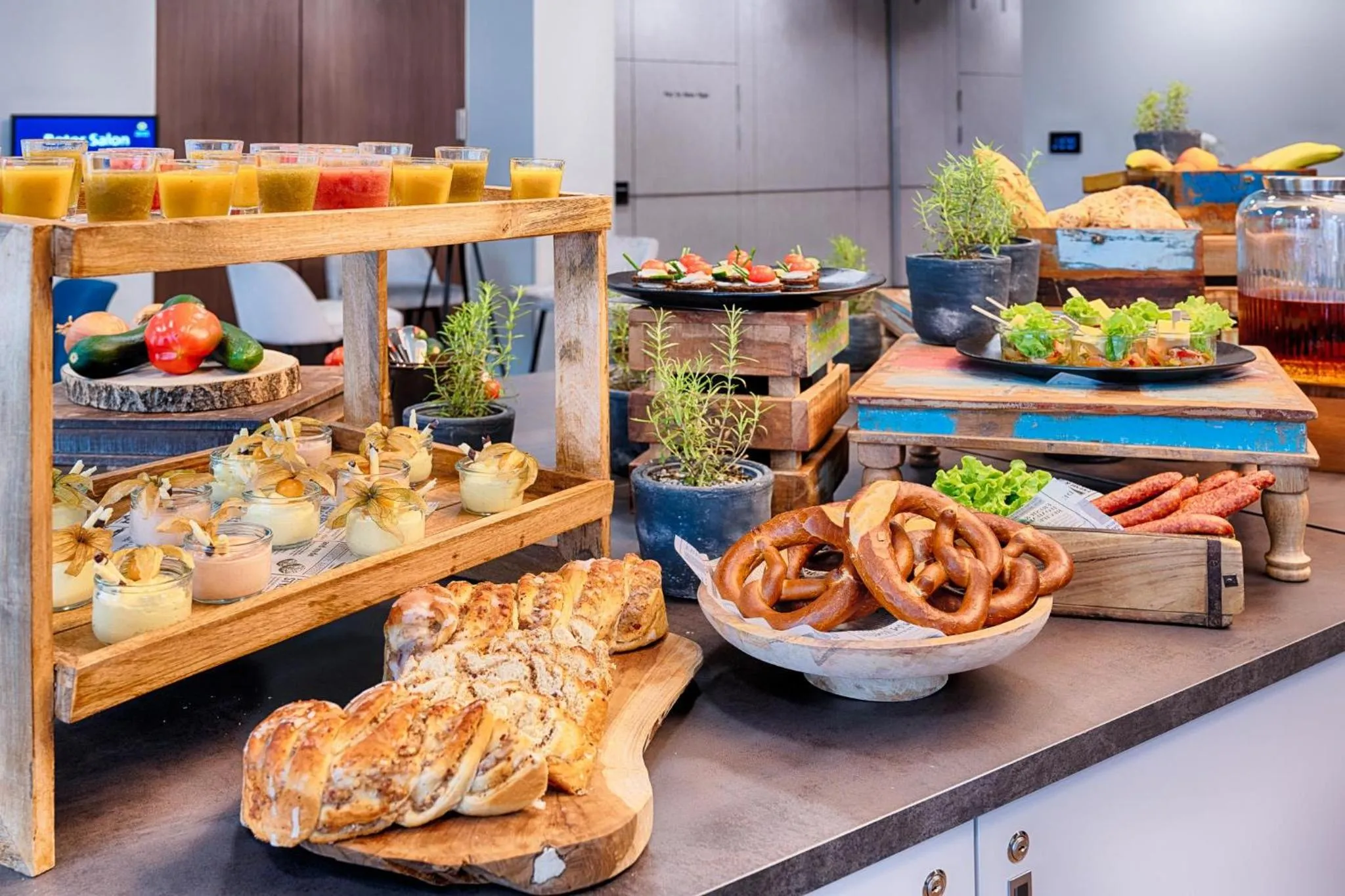 Restaurant/places to eat in Welcome Hotel Marburg