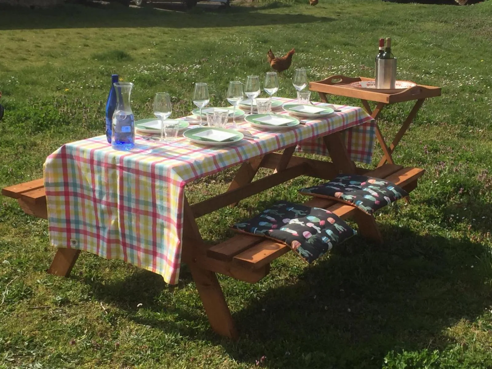 Restaurant/places to eat in chambres d'hôtes Domaine les Grands Pérons