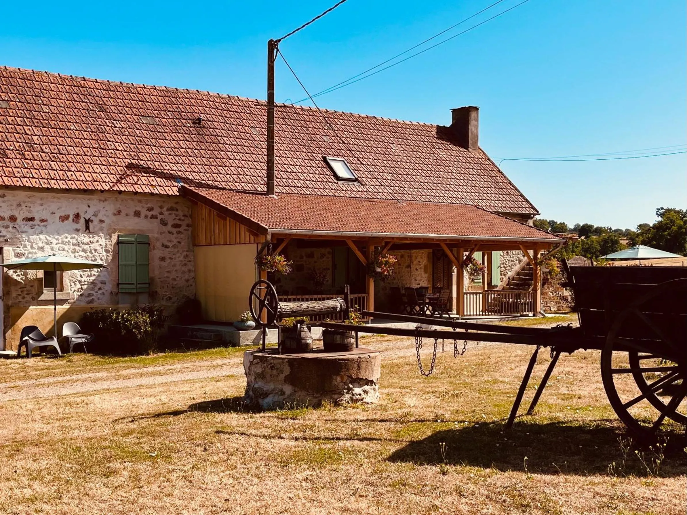 Property building in chambres d'hôtes Domaine les Grands Pérons