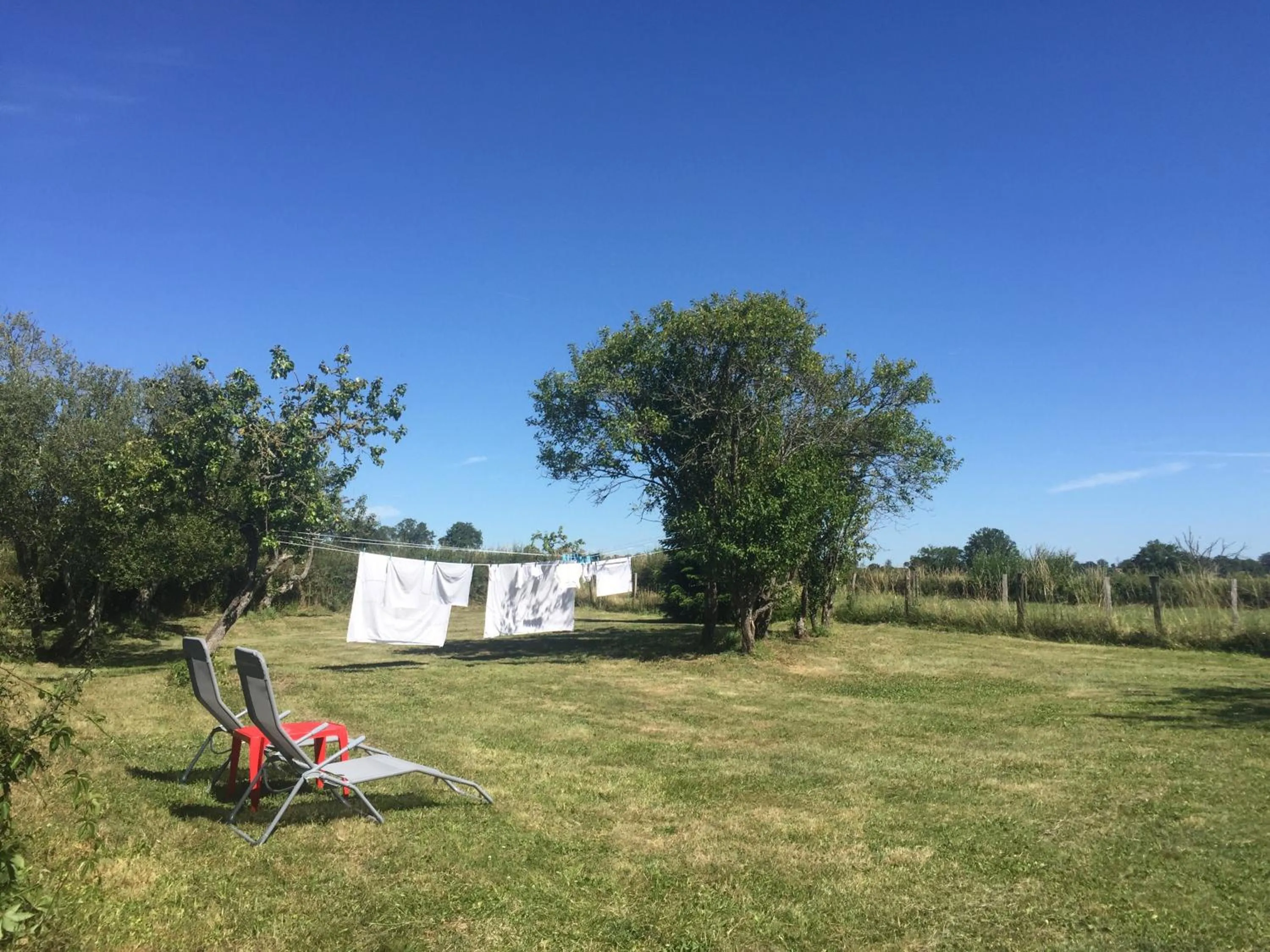 Garden in chambres d'hôtes Domaine les Grands Pérons