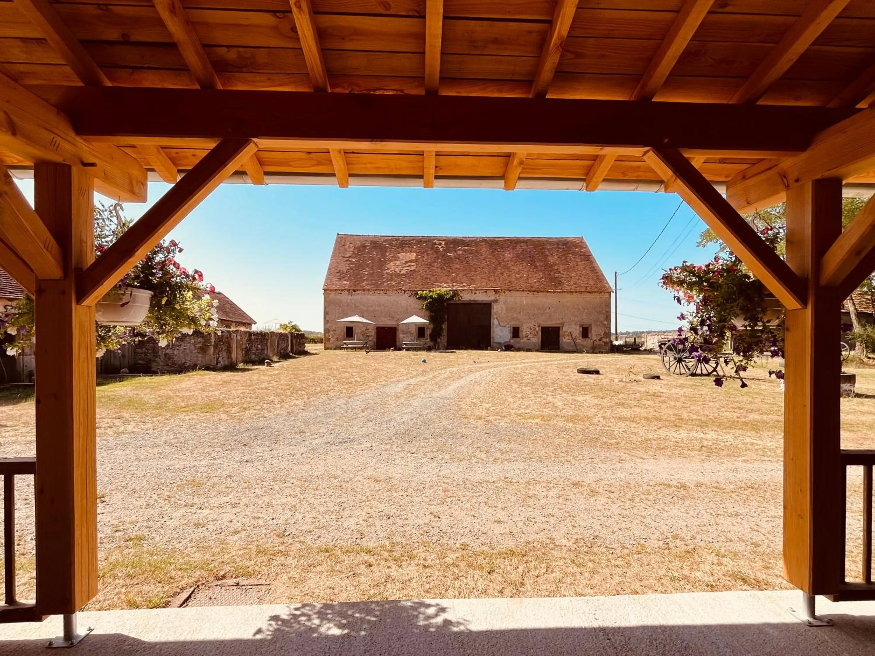 View (from property/room) in chambres d'hôtes Domaine les Grands Pérons