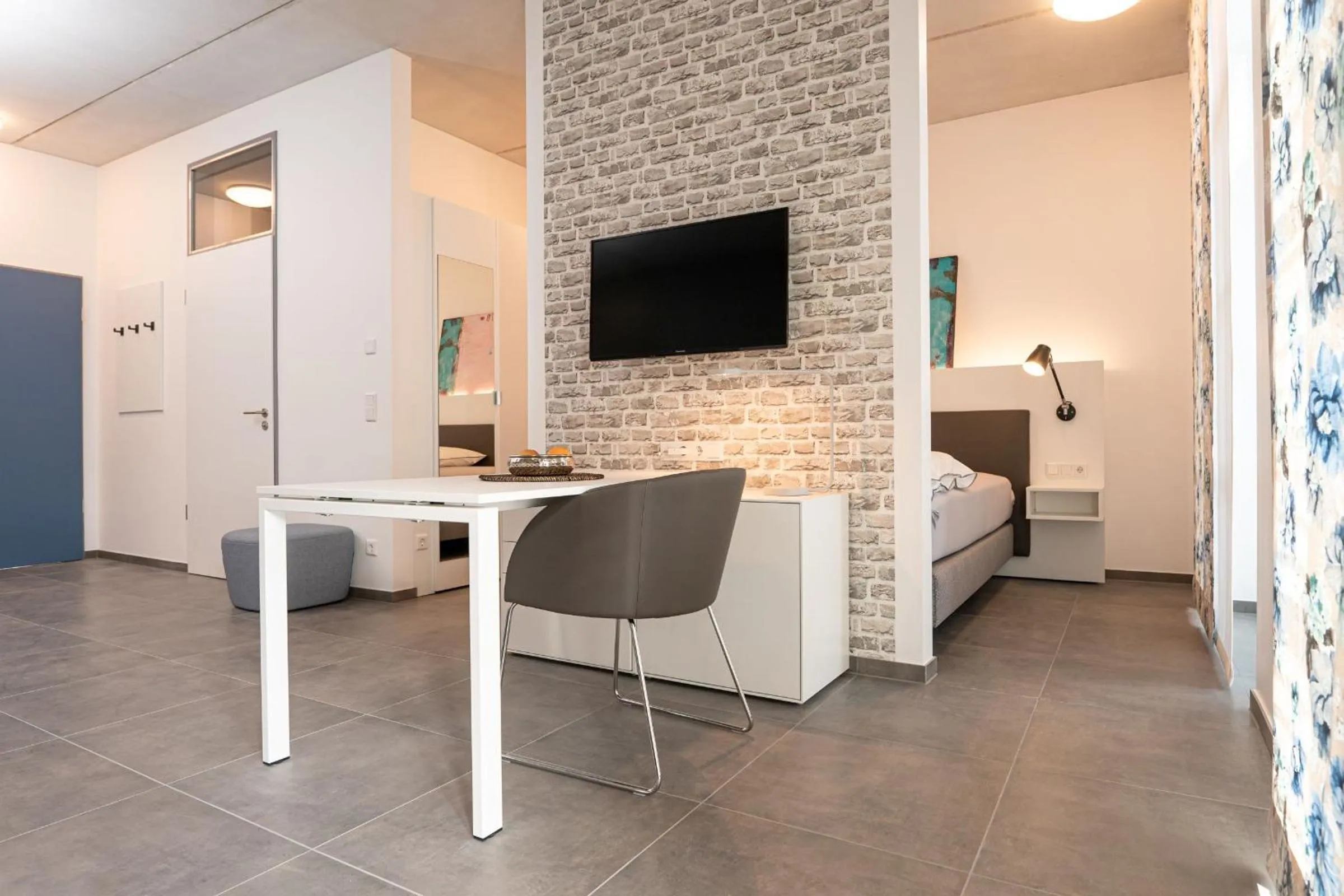 Communal lounge/ TV room in Refugium am Wasserturm