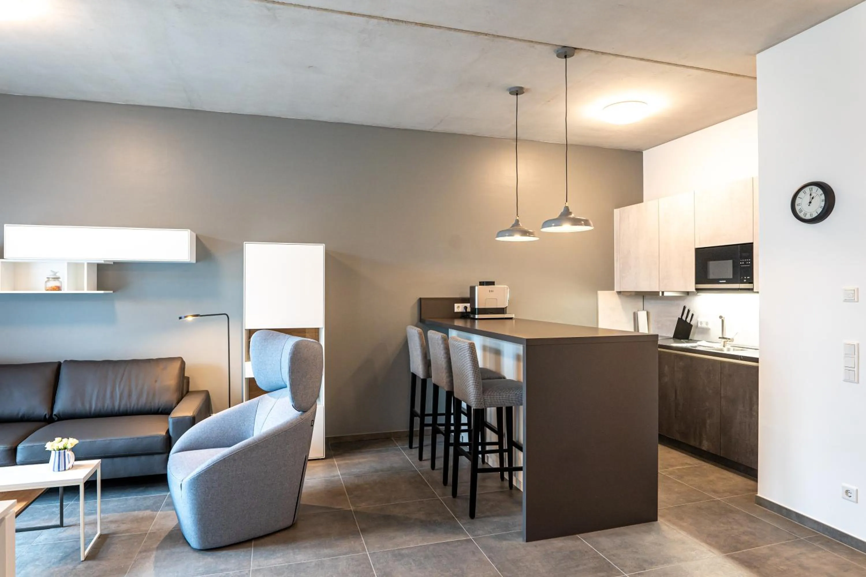 Kitchen or kitchenette in Refugium am Wasserturm