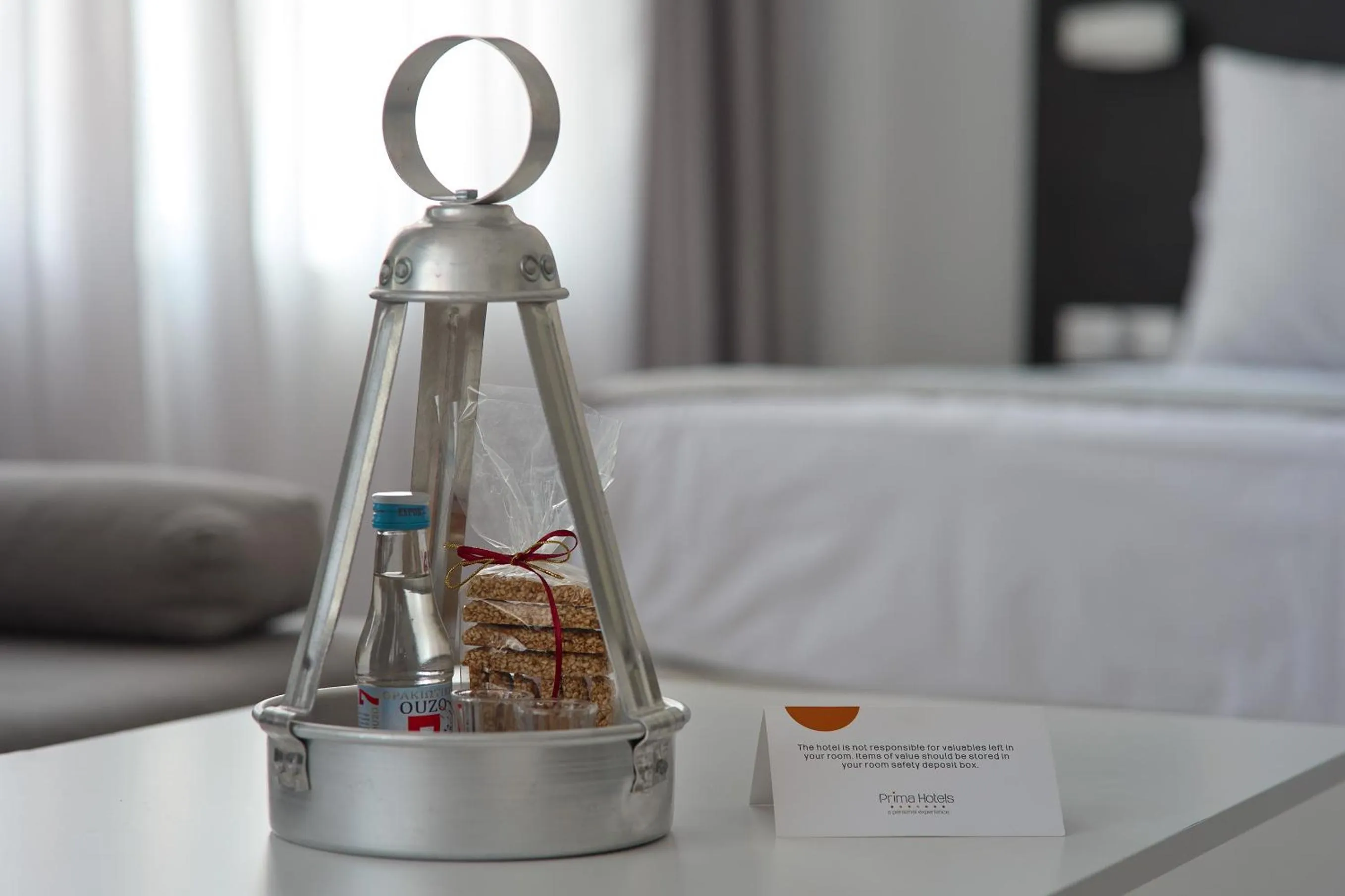 Decorative detail, Bed in Boss Boutique Athens by Prima Hotels