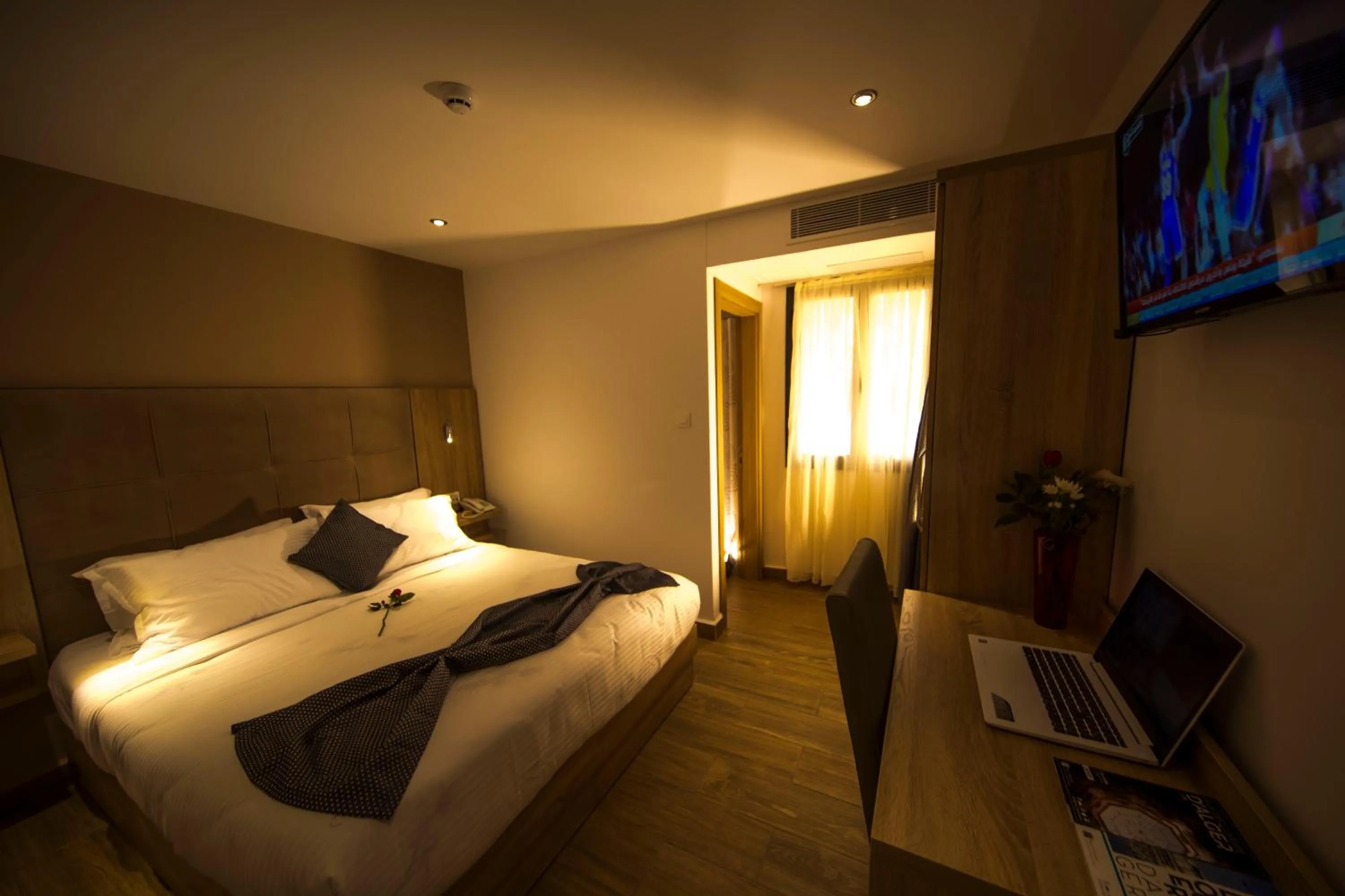 Bed in Hotel Bournissa