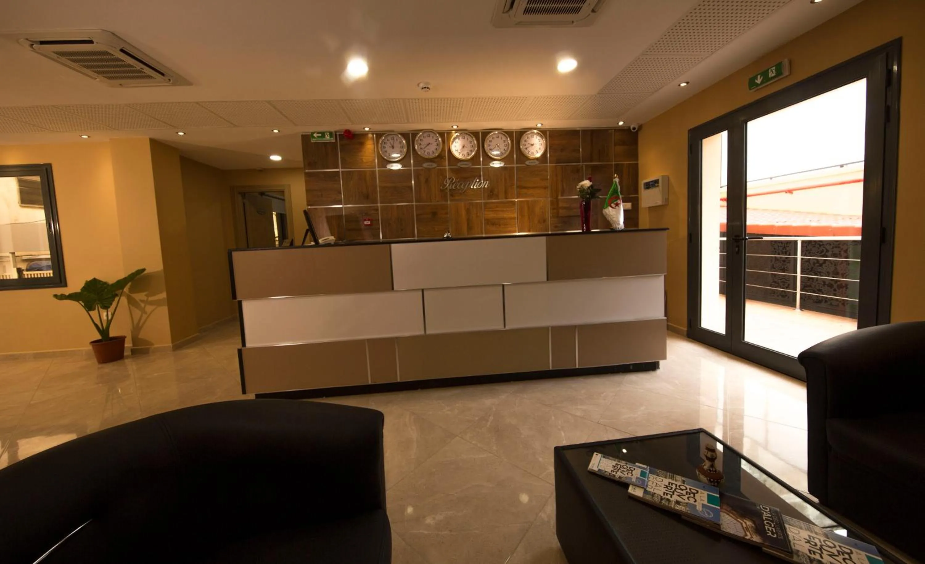 Lobby or reception in Hotel Bournissa