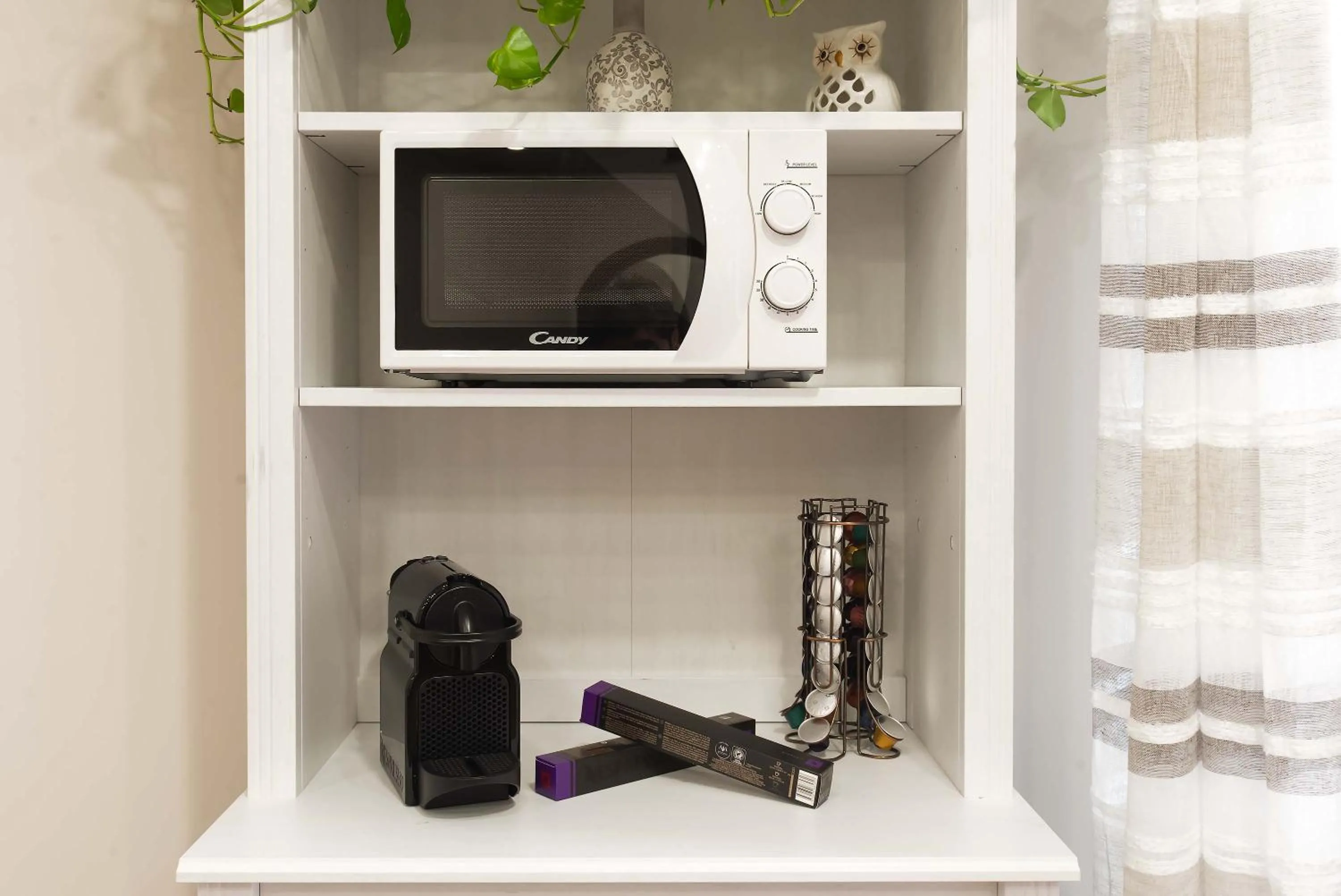 Coffee/tea facilities in Plaza Rooms Ciampino