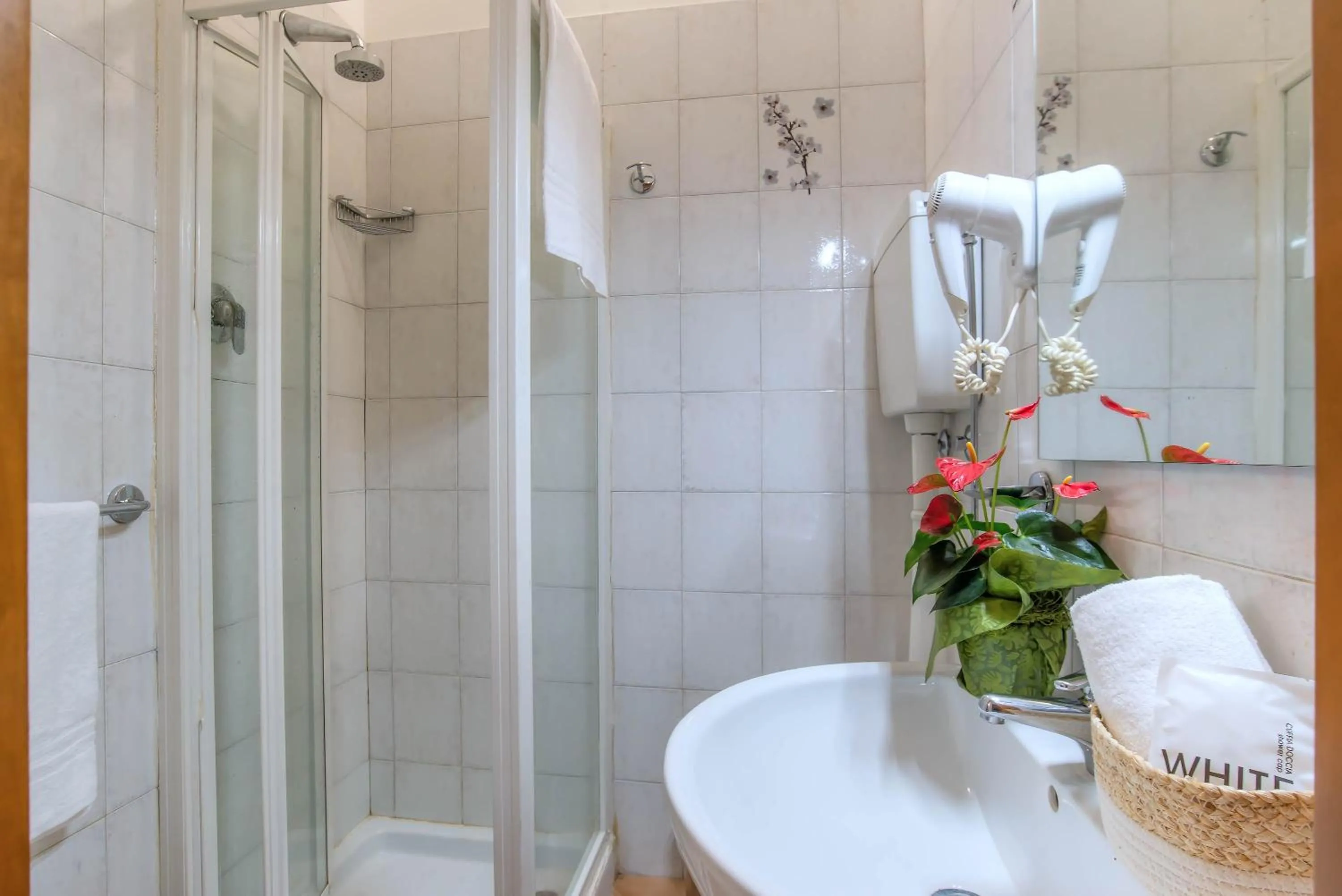 Bathroom in Plaza Rooms Ciampino