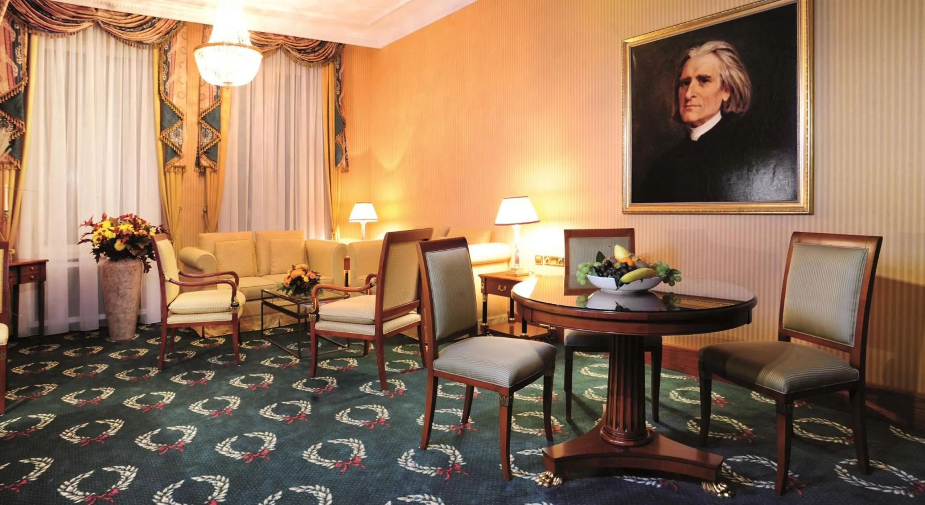 Bedroom in Best Western Premier Grand Hotel Russischer Hof