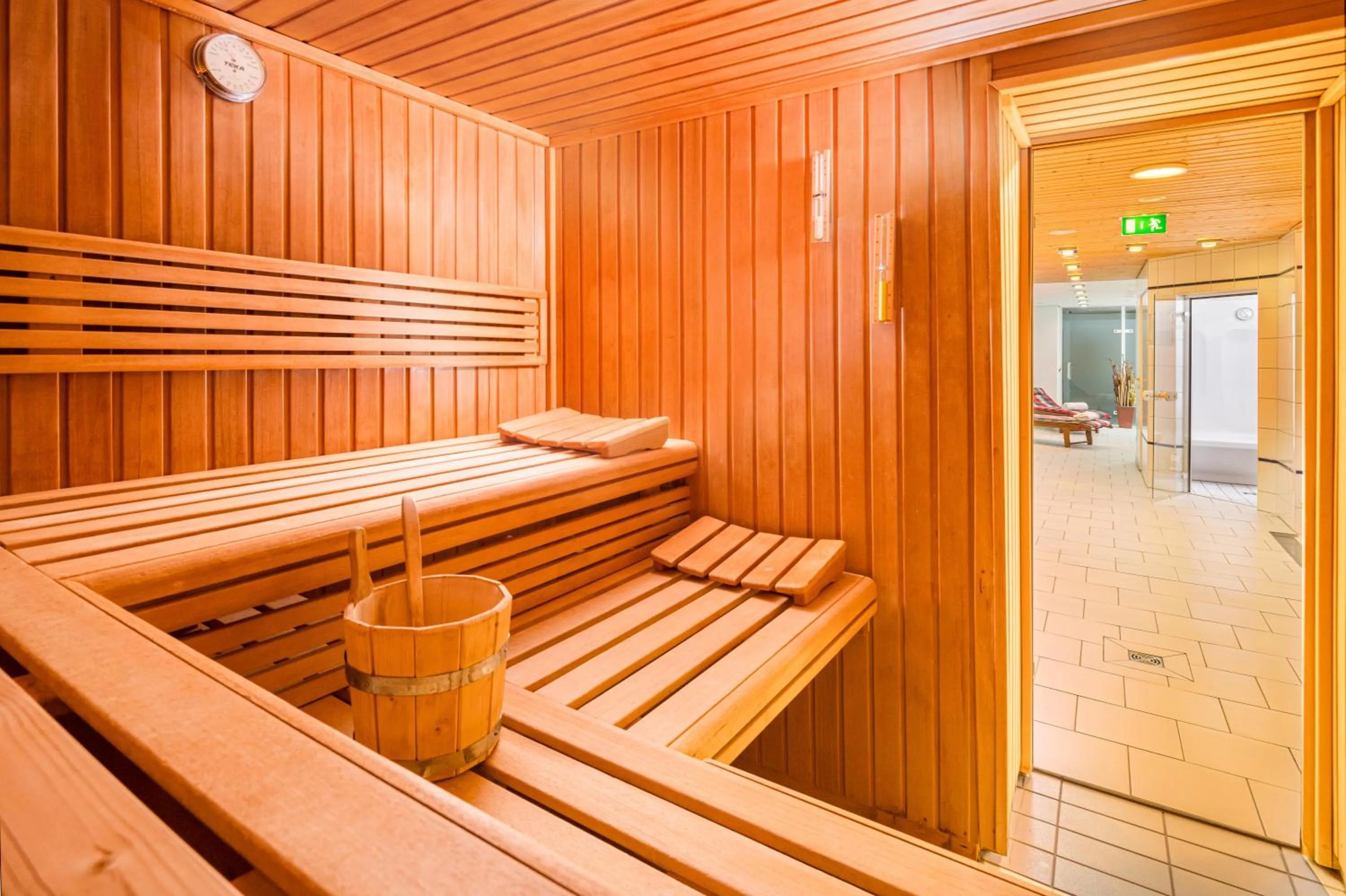 Sauna in Best Western Premier Grand Hotel Russischer Hof