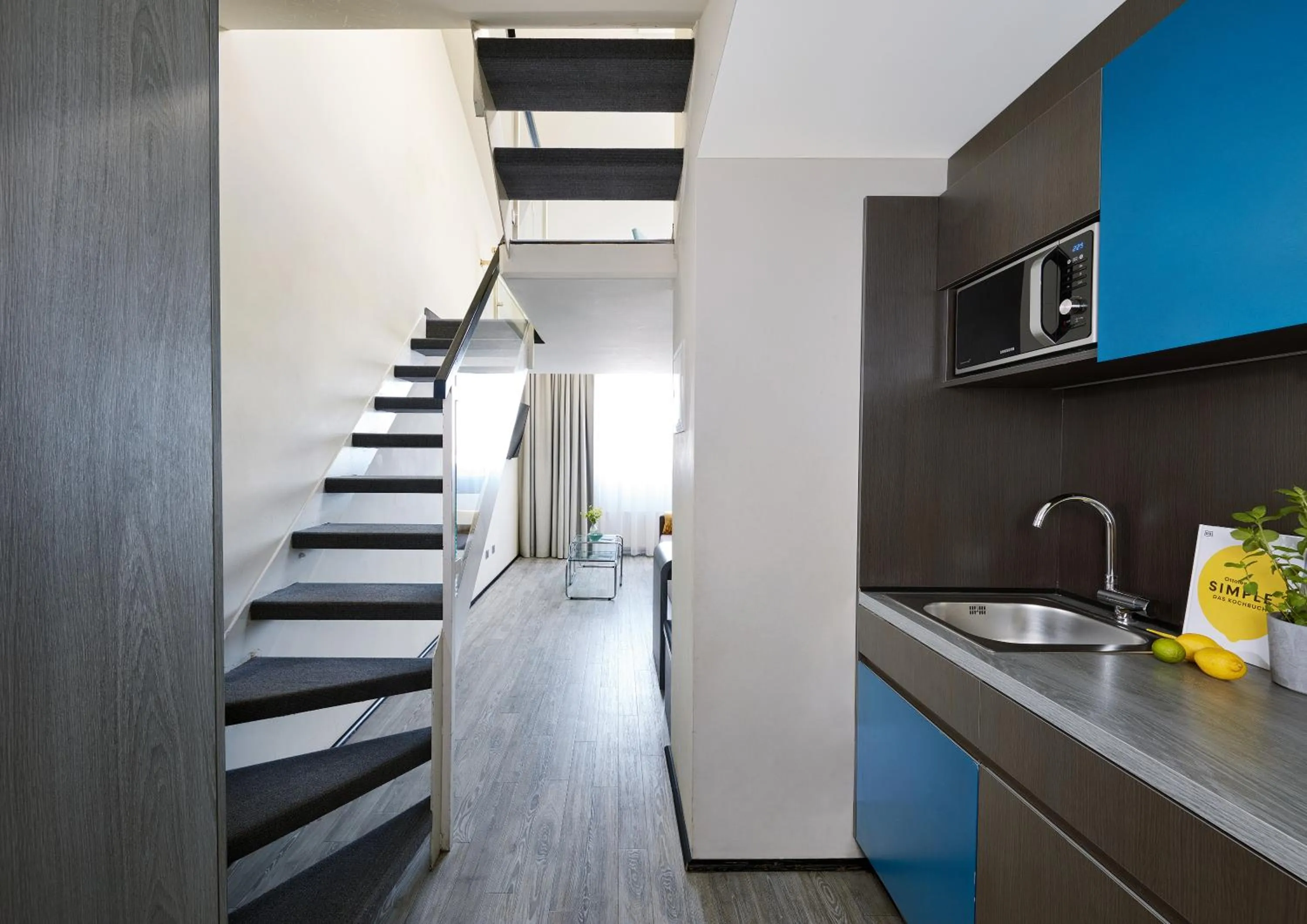 Kitchen or kitchenette in Living Hotel am Deutschen Museum