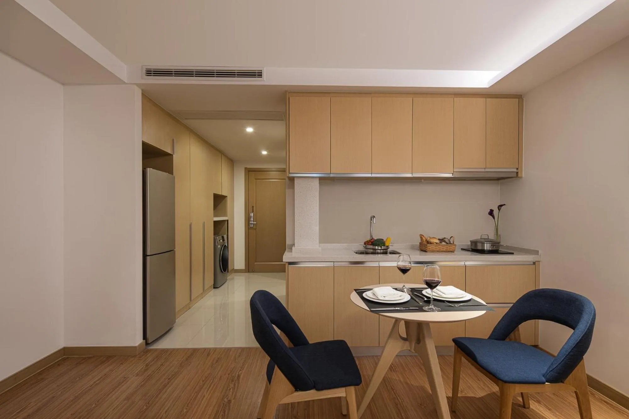 Kitchen or kitchenette in Joysuites Nantong