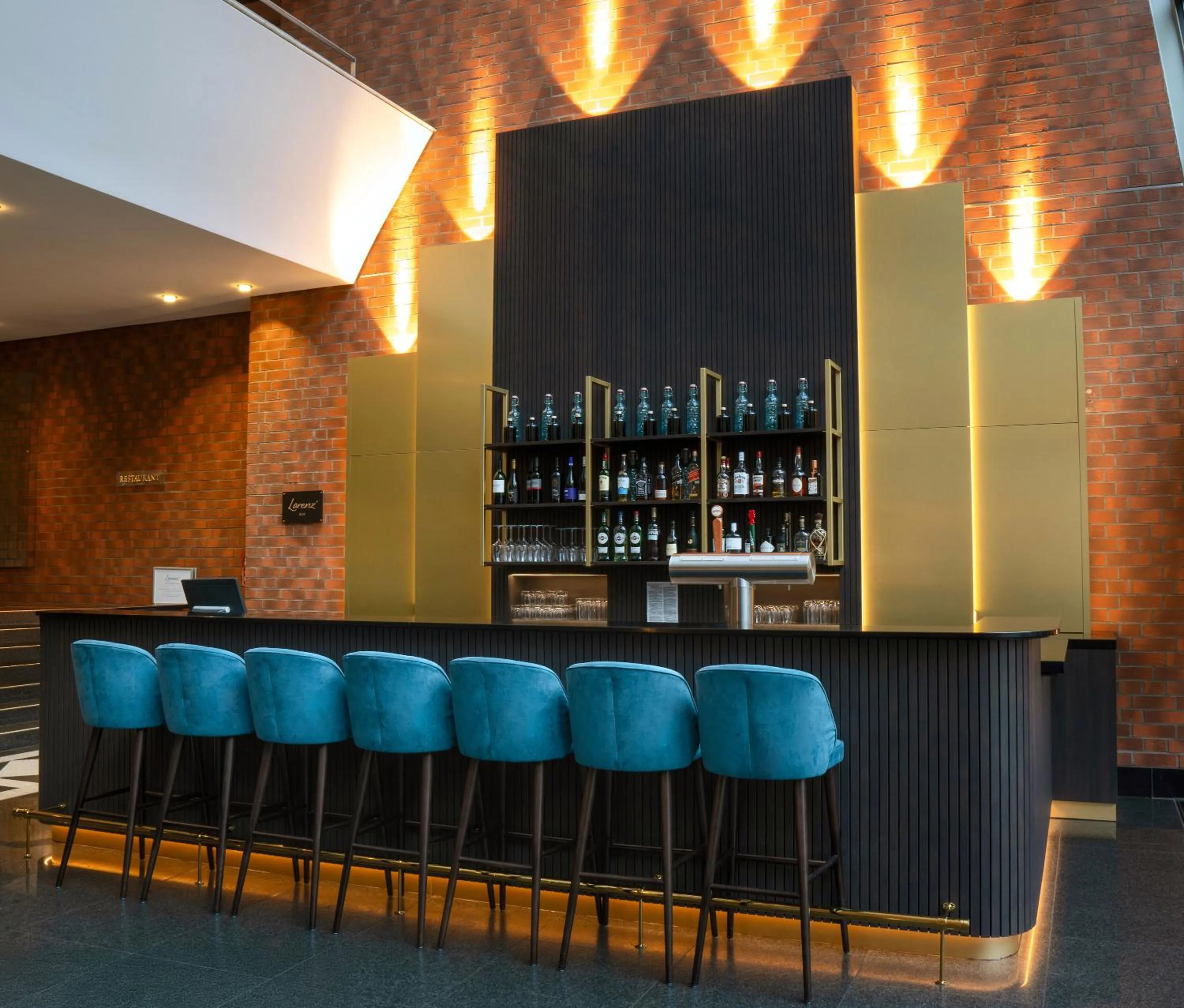 Lounge or bar in Living Hotel Weißensee