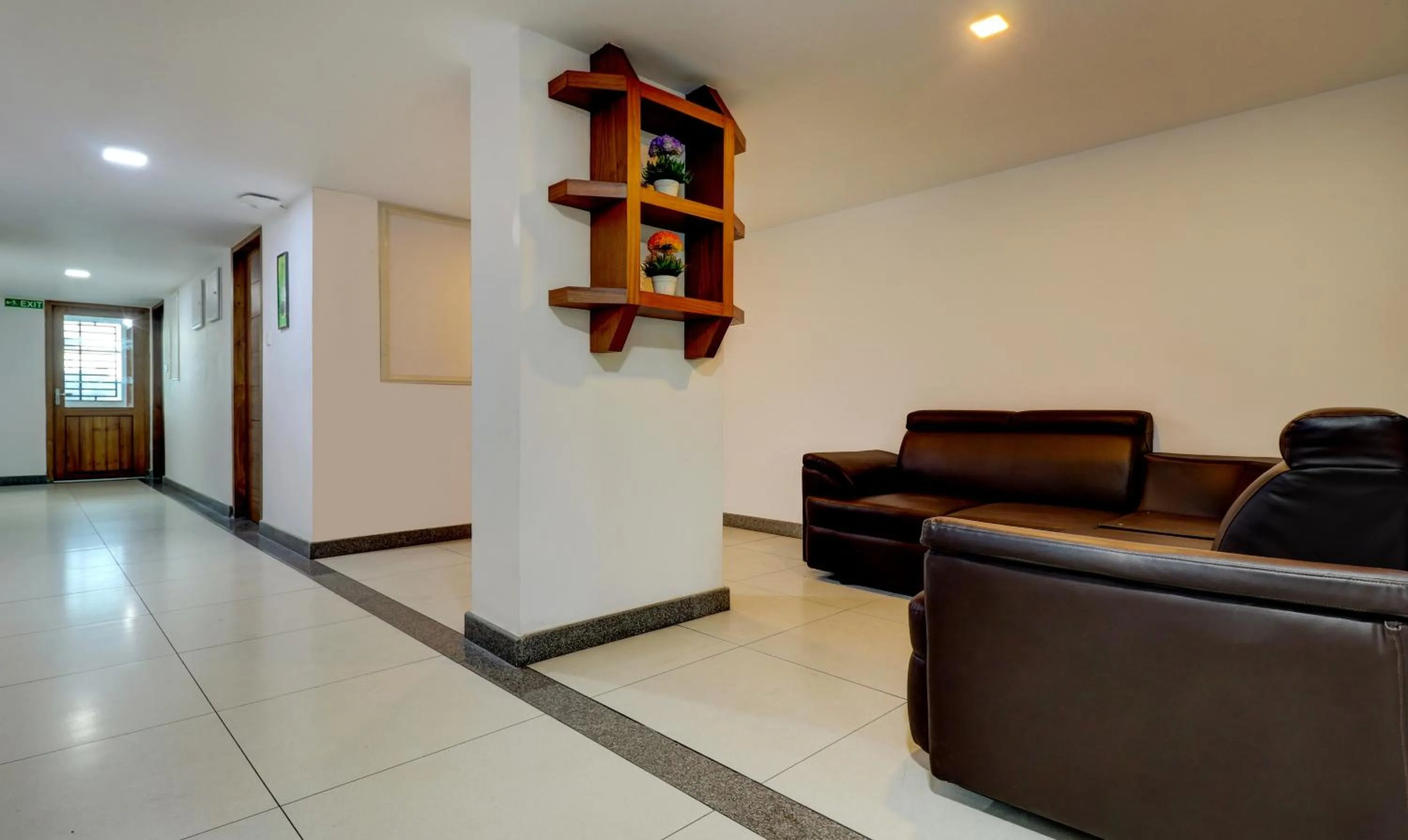 Seating area in Treebo Park - 500m from Medical College