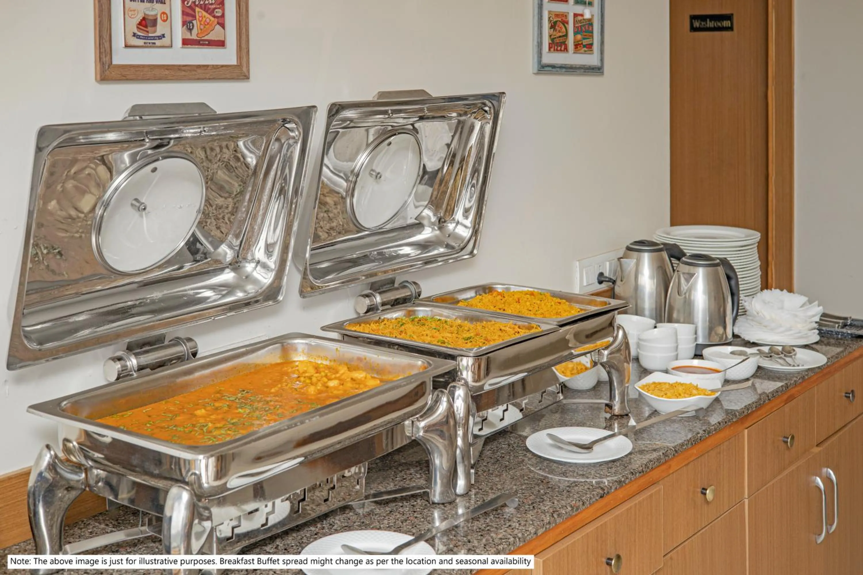 Buffet breakfast in Treebo Park - 500m from Medical College