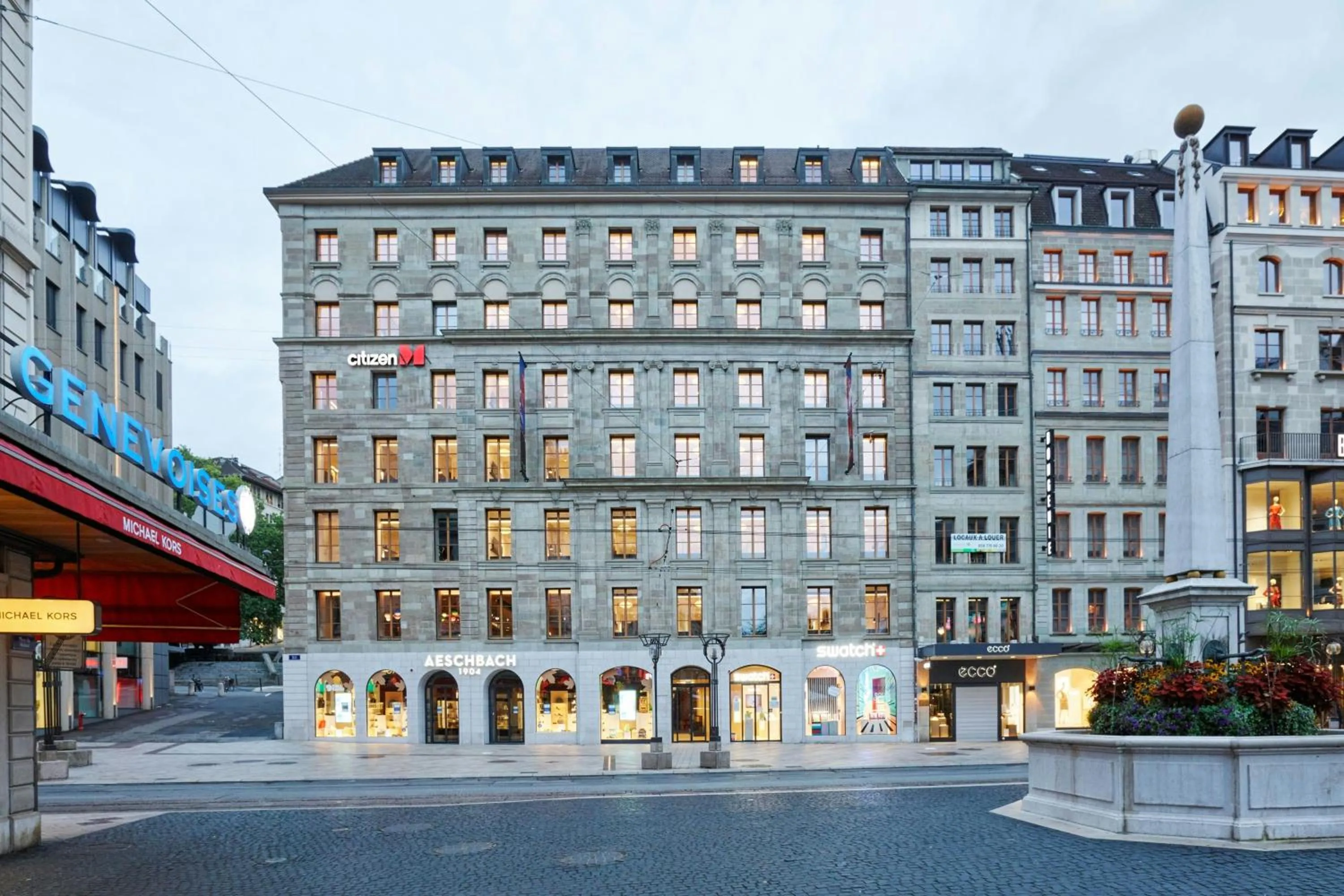 View (from property/room) in citizenM Geneva