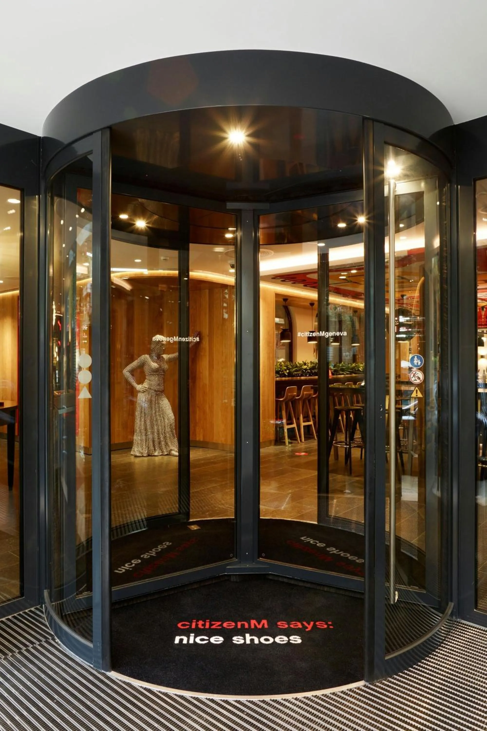 Lobby or reception in citizenM Geneva
