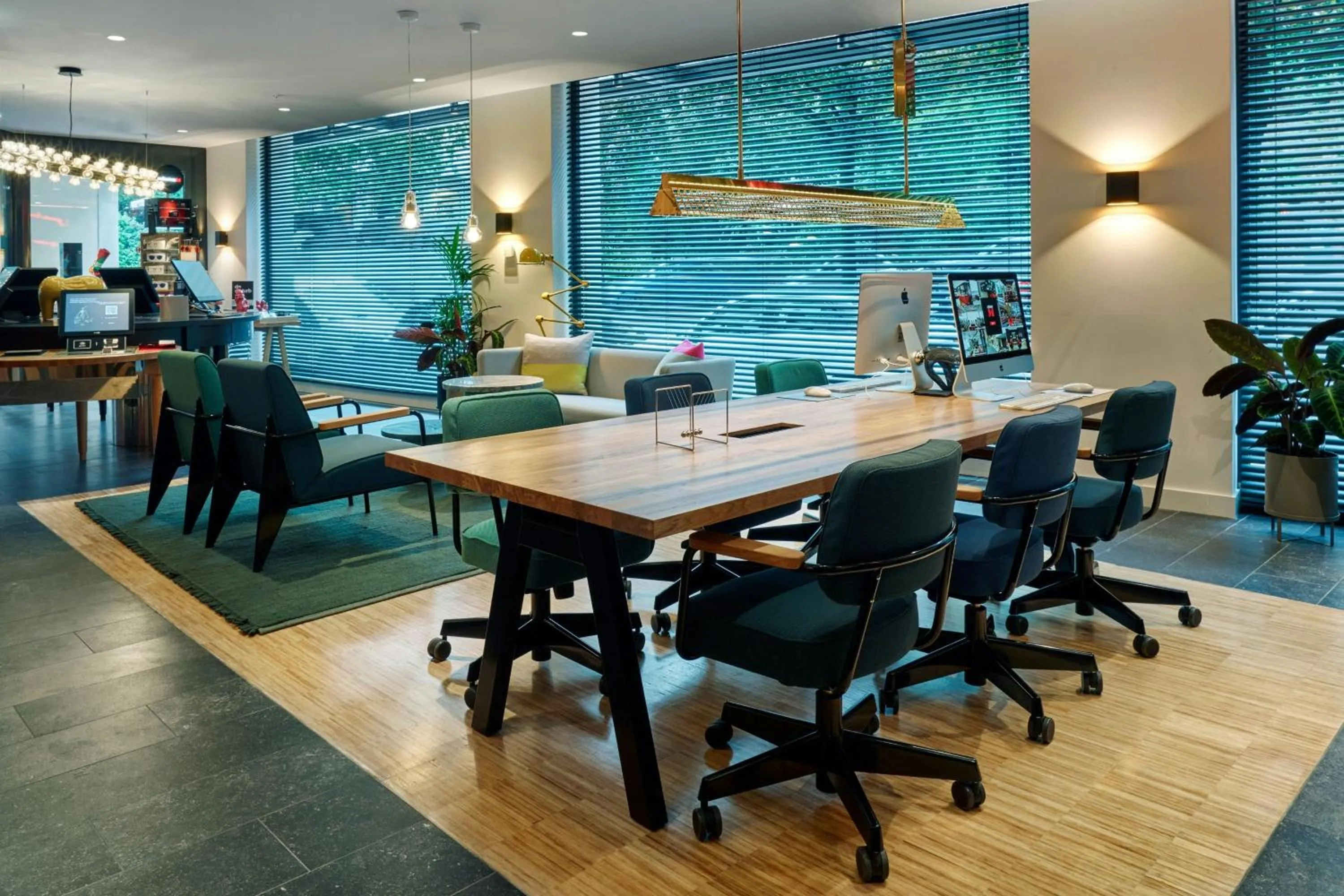 Lobby or reception in citizenM Geneva