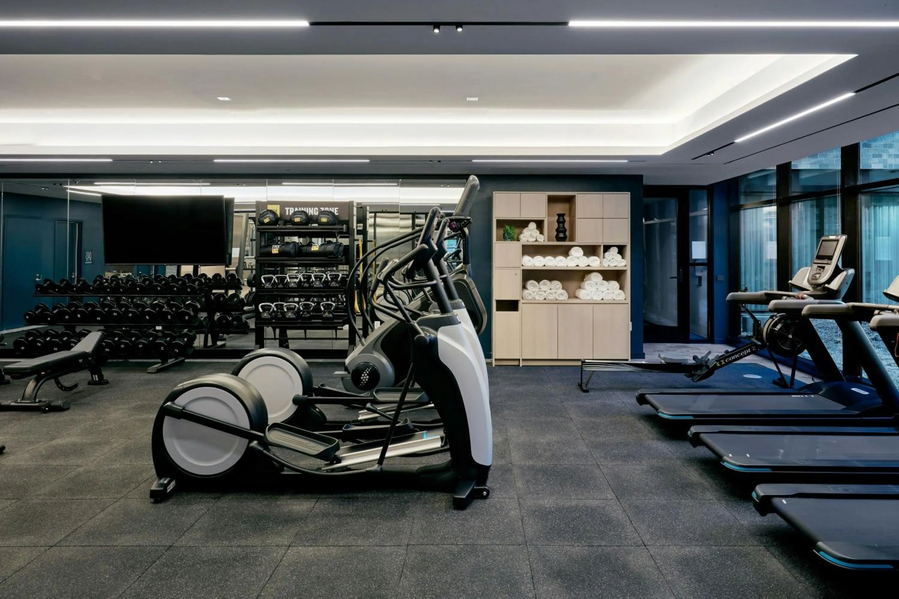 Fitness centre/facilities in citizenM Washington Capital